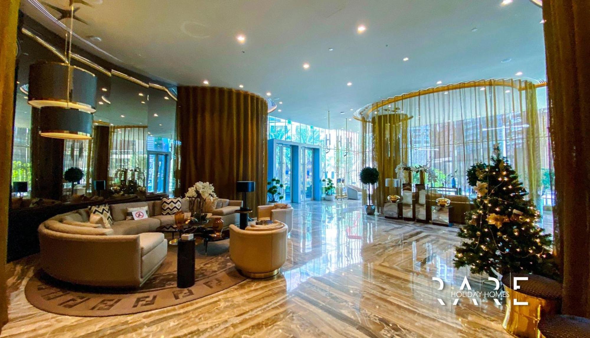 Rare Offers With Palm View - Beachfront - Fendi Interior - Damac Heights - R6303 - Marina Lägenhet