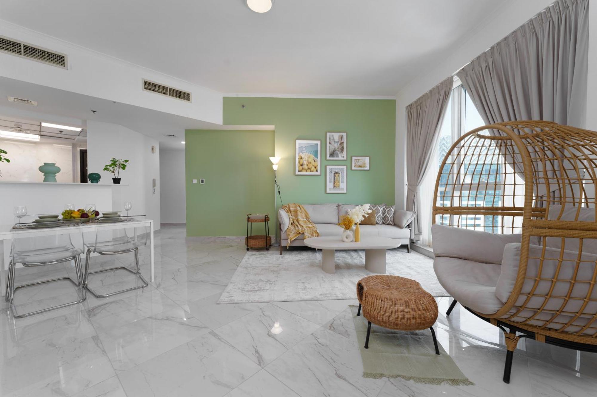 Marco Polo - Stylish And Spacious 2 Bedroom With Marina, Views Appartement Dubai