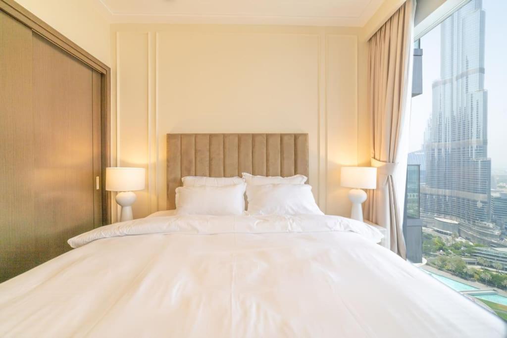 Appartement First Class 3br With Full Burj Khalifa And Fountain View *