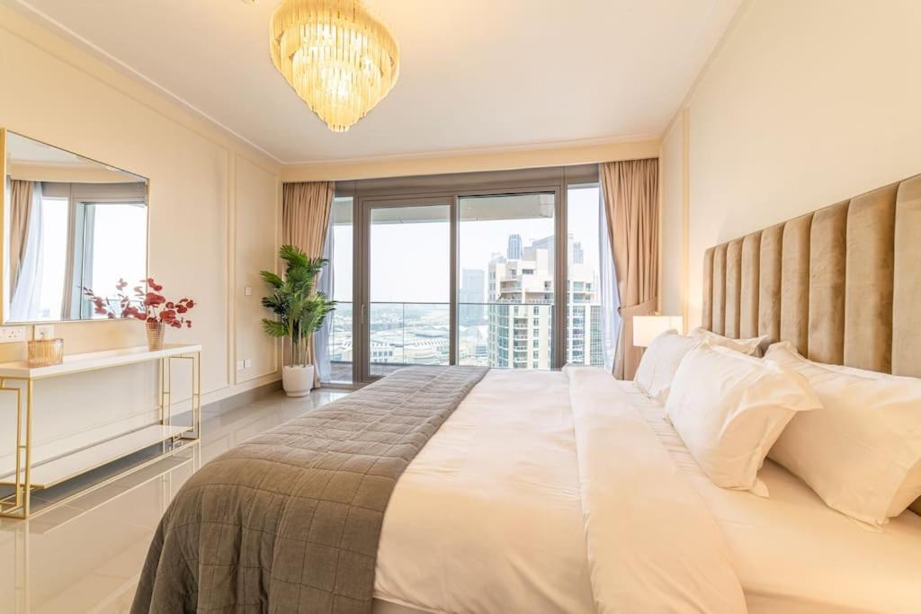 Appartement First Class 3br With Full Burj Khalifa And Fountain View