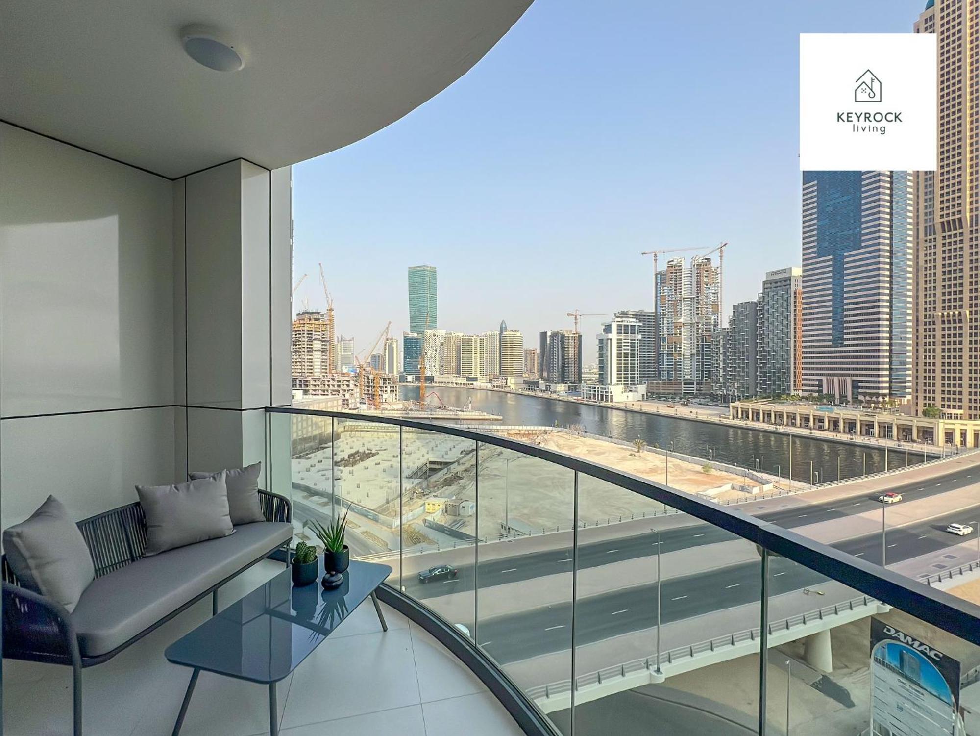 Keyrock Living - 1 Bedroom - Business Bay - Near Metro Station - Zada Tower Apartamento