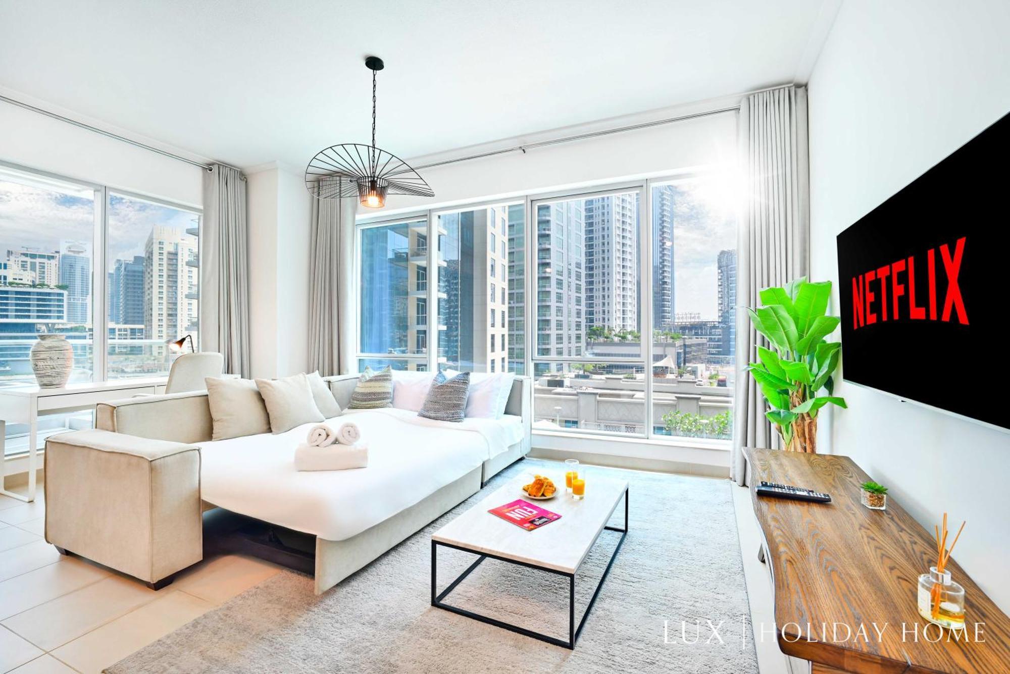 Lux Marina Promenade 2 Br Prime Location Apt * Dubái