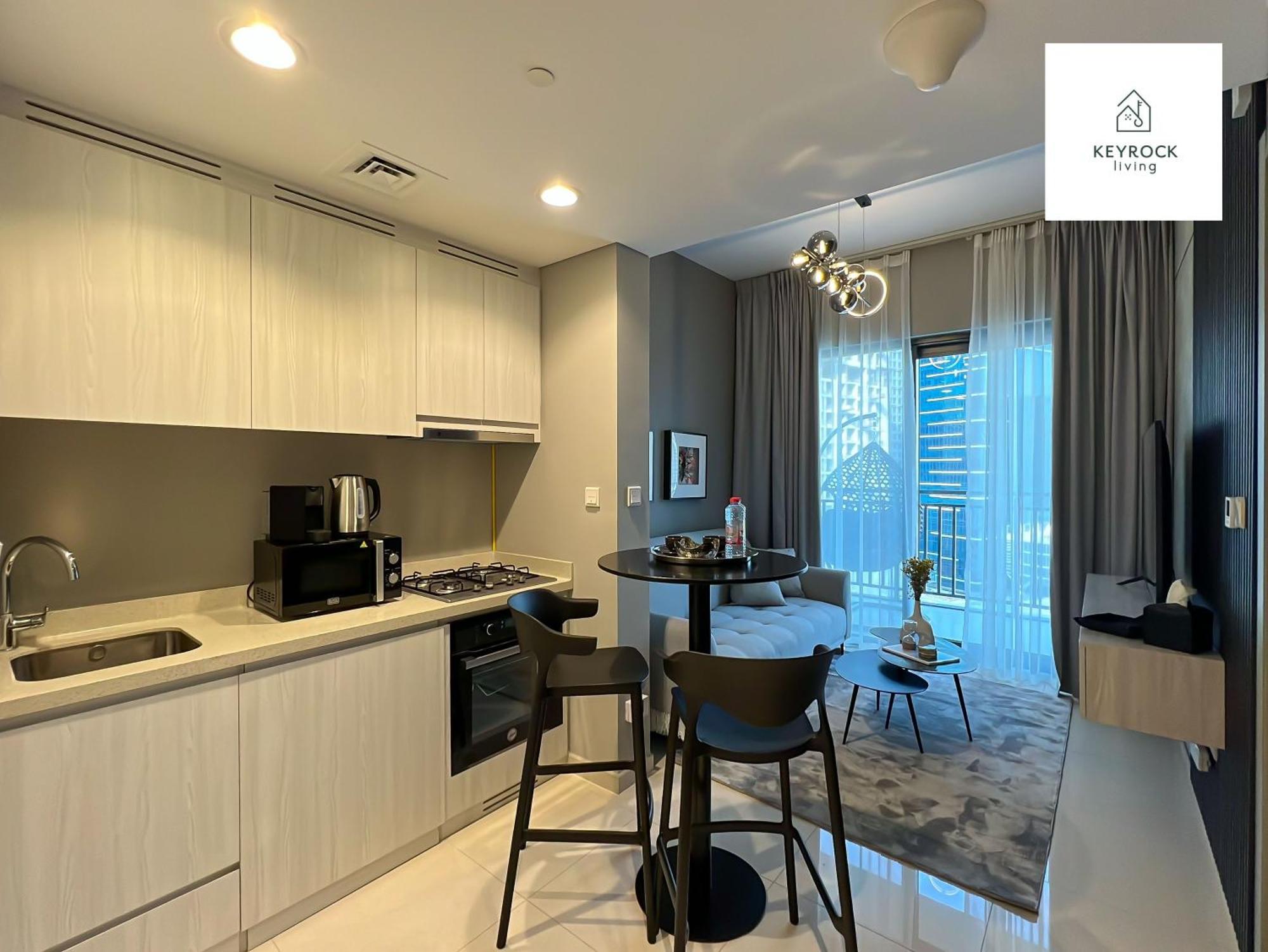 Keyrock Living - 1 Bedroom - Business Bay - Near Metro Station - Zada Tower Apartamento