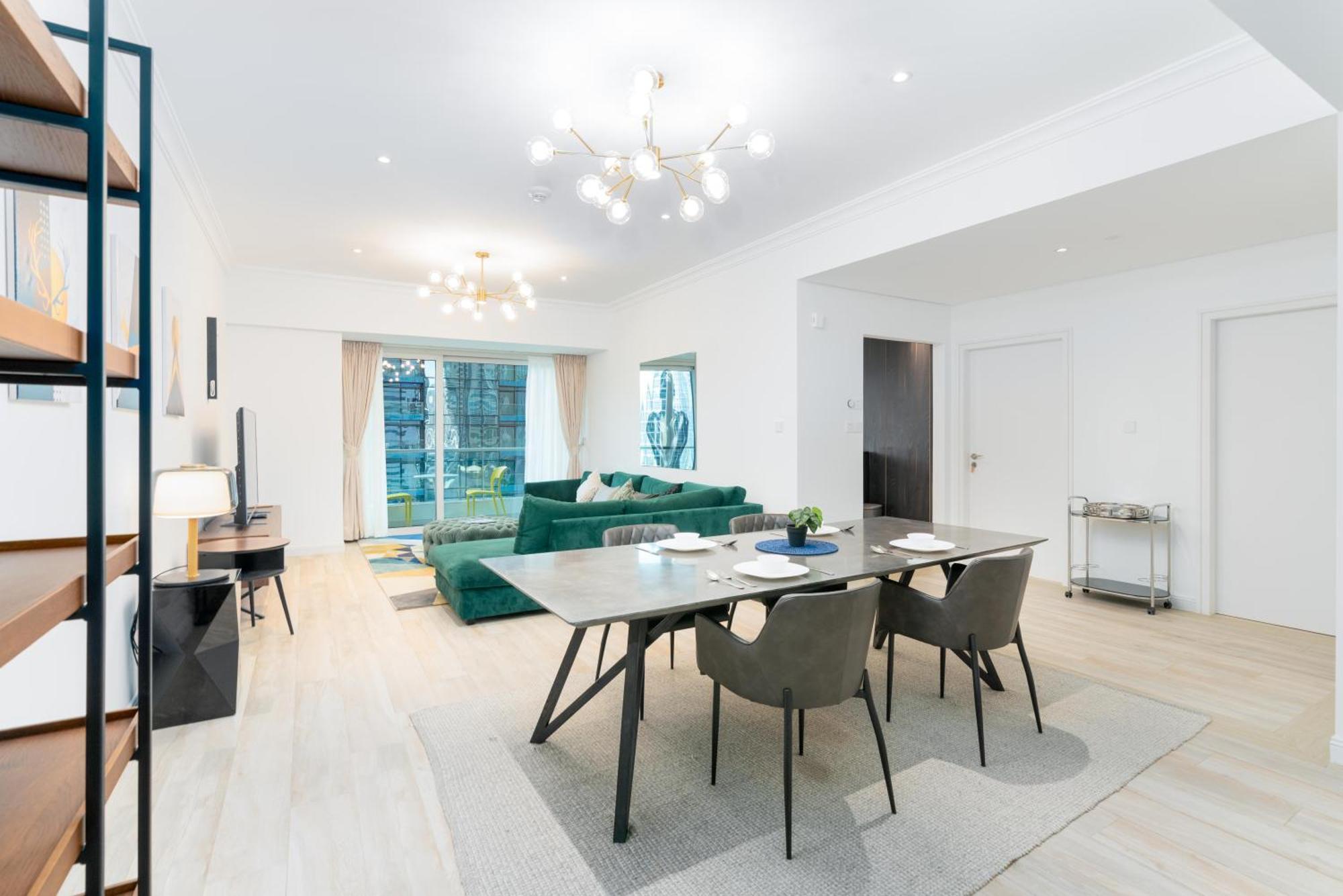 Marina Heights Tower 2 Bhk With Lavish View Apartamento Dubai