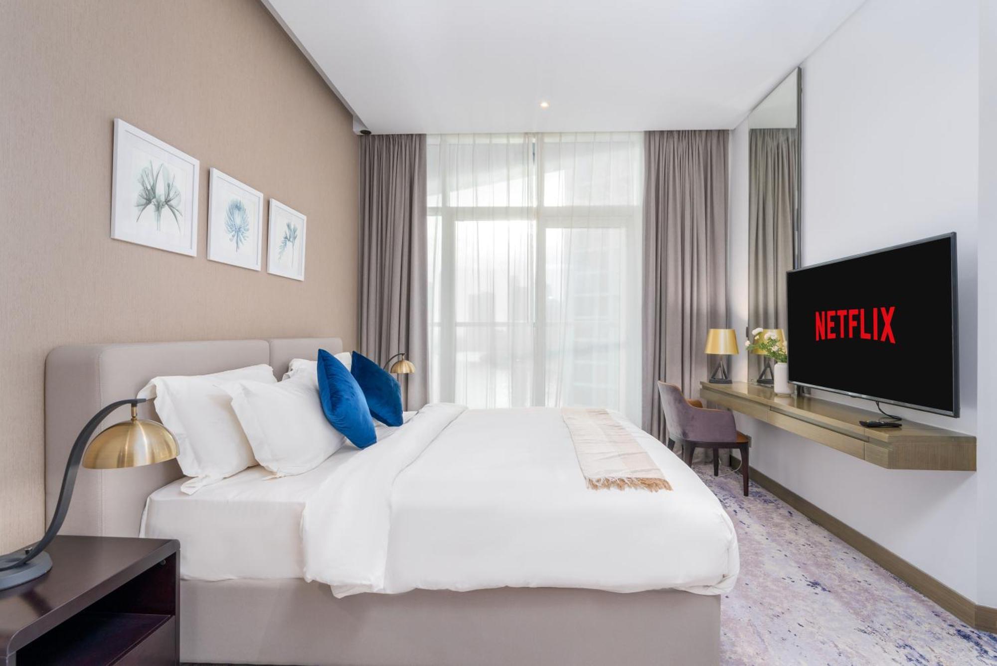 Apartamento Spacious Luxe Family With Canal & Burj Khalifa View *