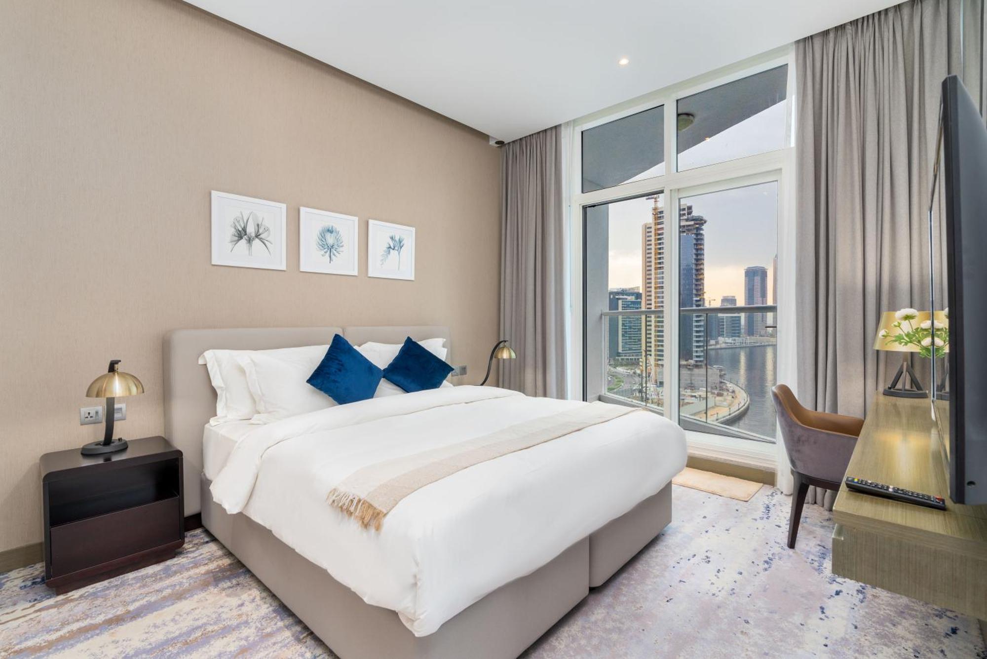 Spacious Luxe Family With Canal & Burj Khalifa View Apartamento *