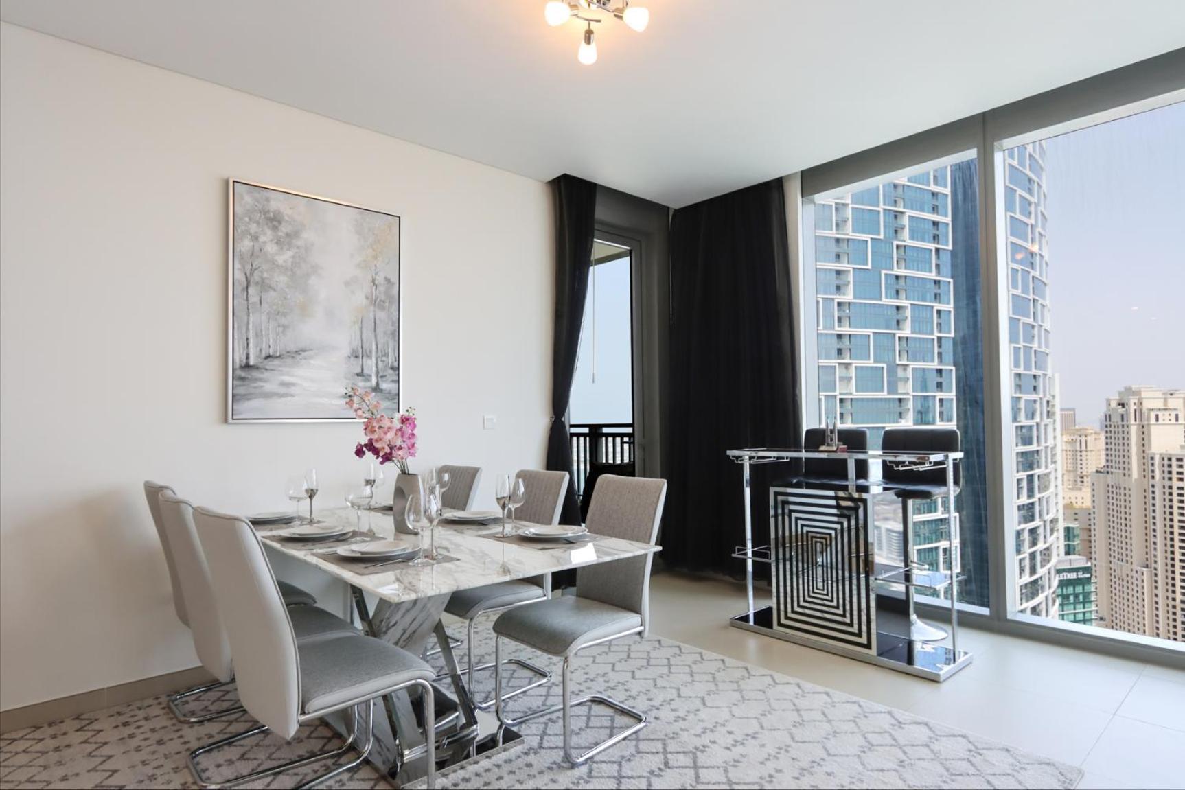 Apartemen Livbnb - Sea, & Marina View, 3br At 5242 *