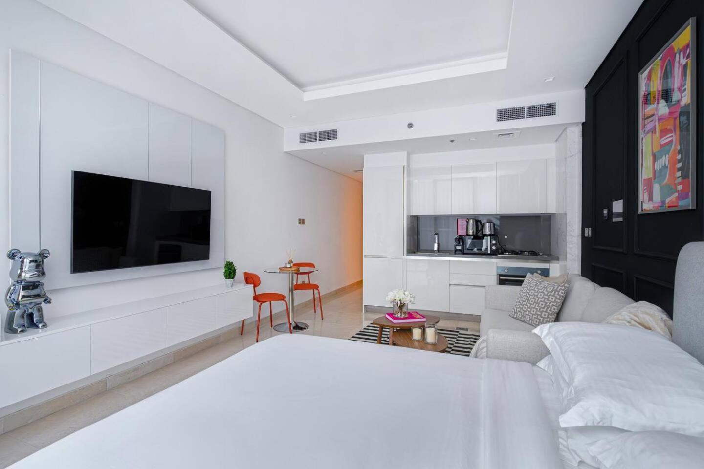 Apartamento Luxurious Flat 3 Min To Burj Khalifa Sleeps 3
