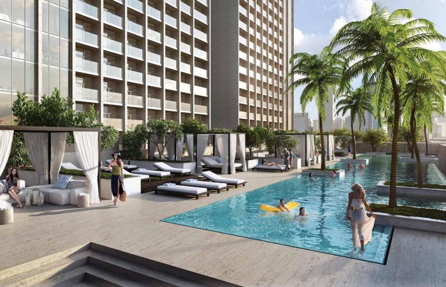 Luxurious Flat 3 Min To Burj Khalifa Sleeps 3 Apartamento