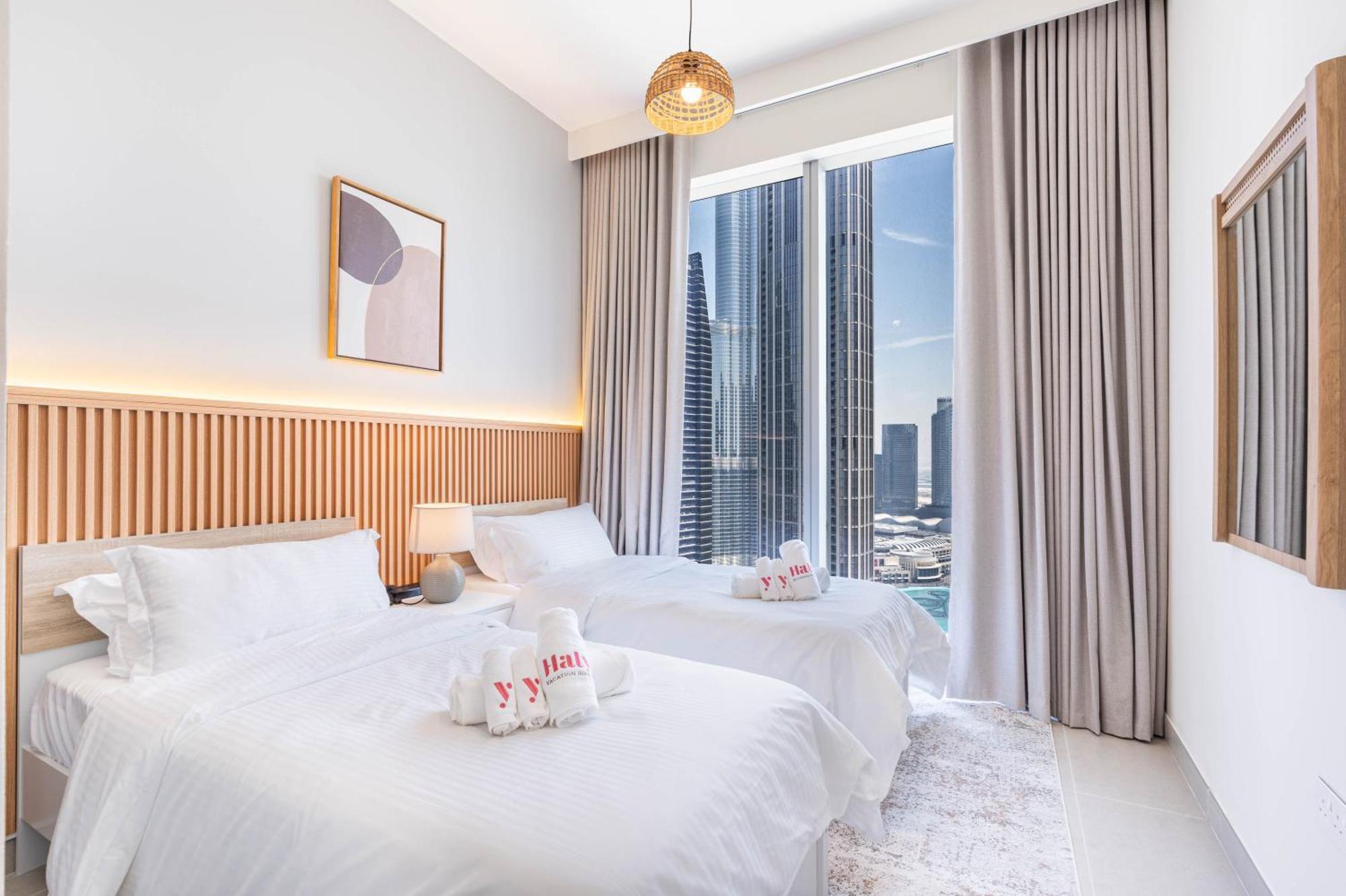Luxury 3bhk, Burj Khalifa & Dancing Fountain View Apartamento