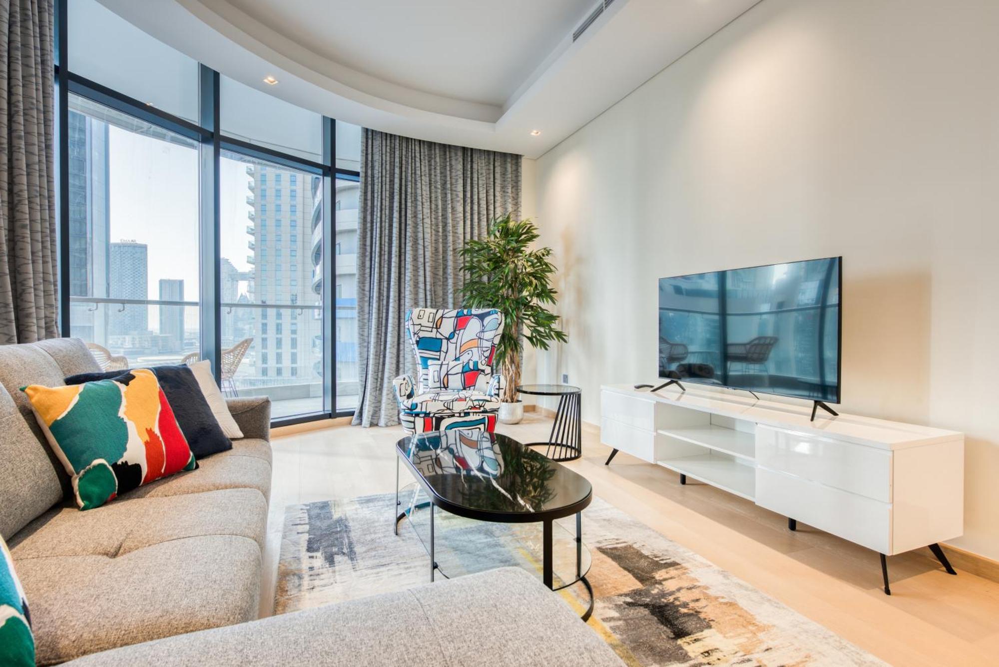 Rh- Downtown Delight, Spacious 01br Near Mall & Burj Khalifa, Rp Heights Dubái