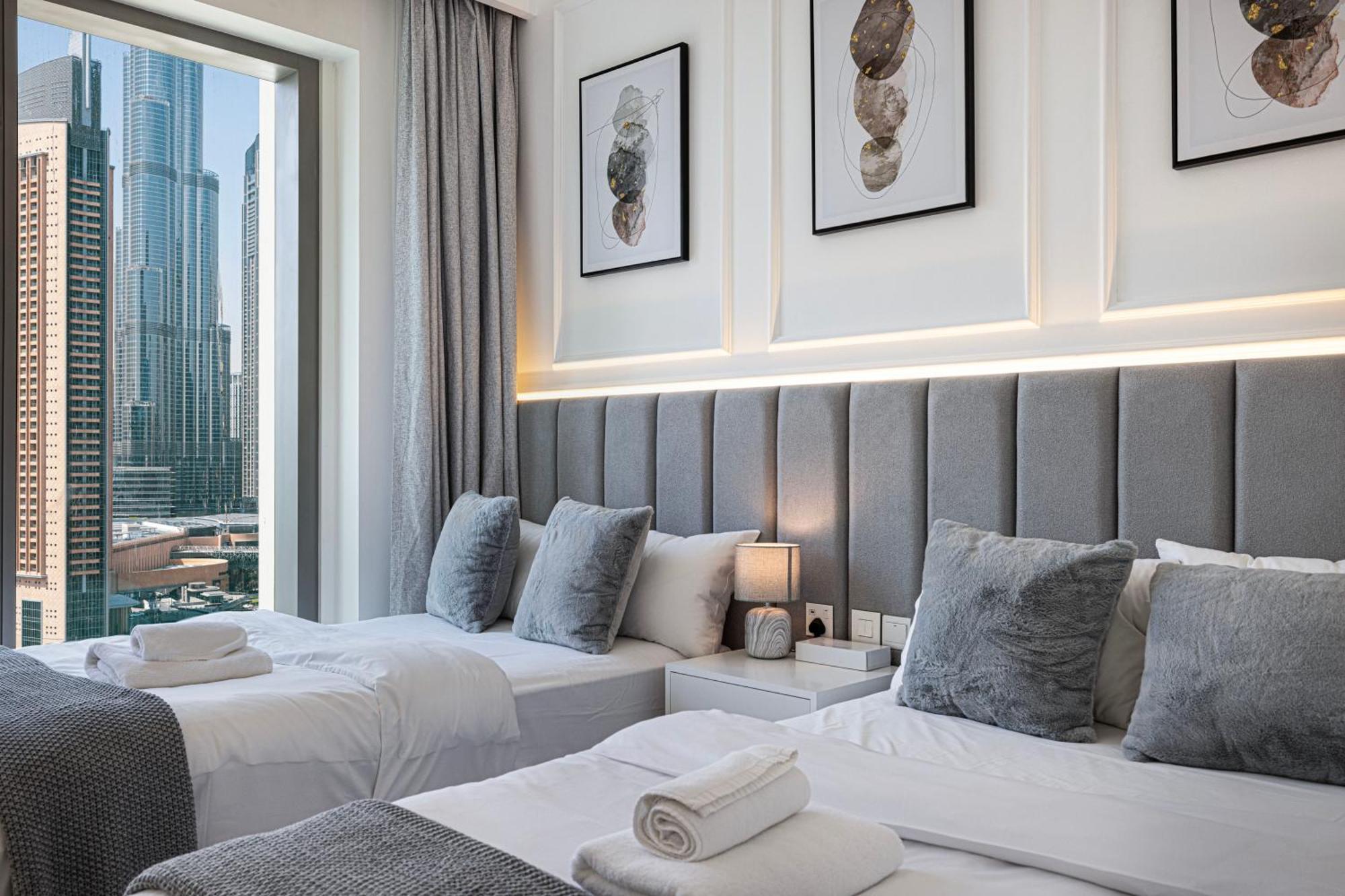 Apartamento Burj Khalifa View & Mall Connection