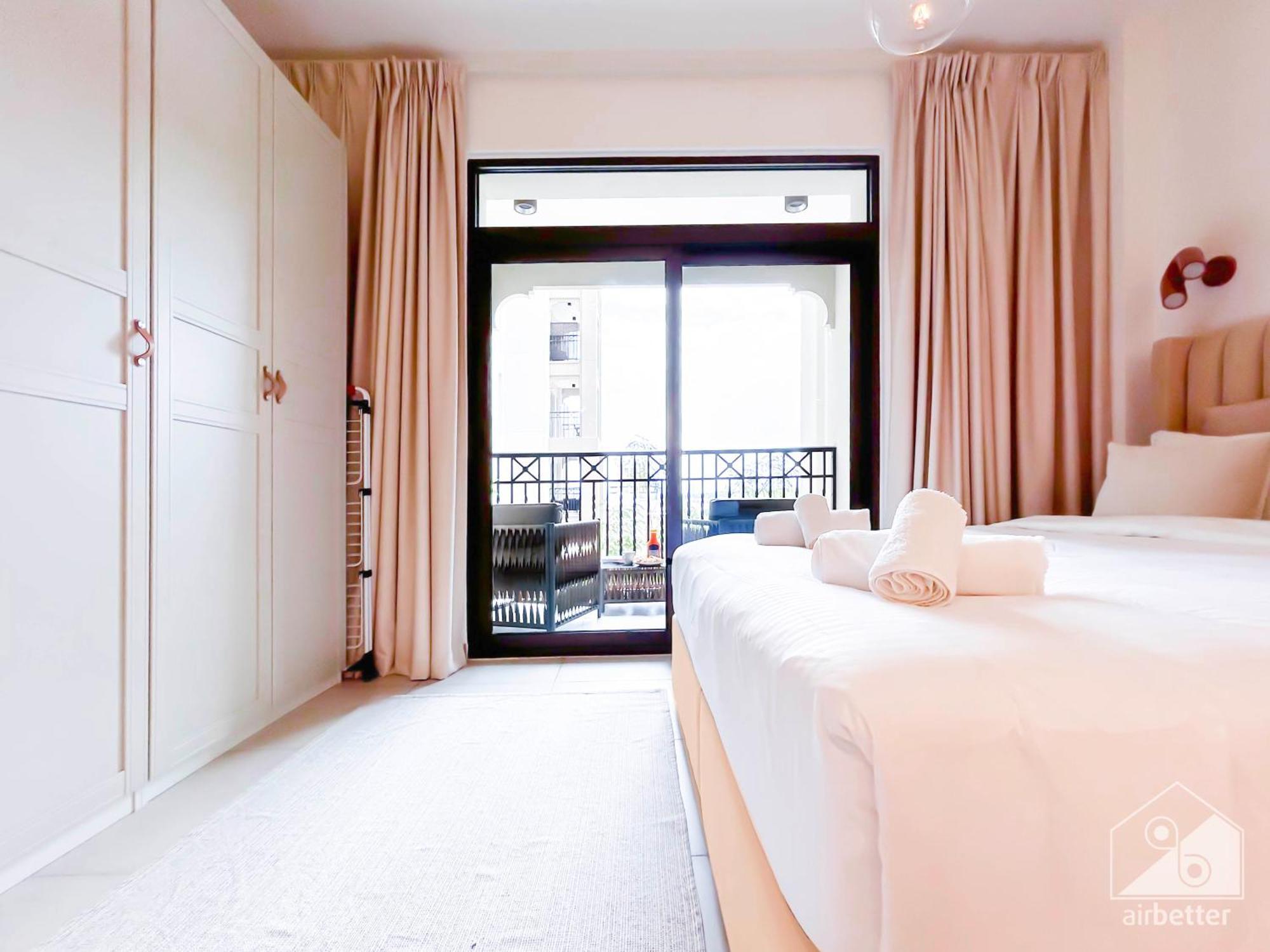 Apartamento Cozy 1b Escape With Stunning Balcony Views Dubái