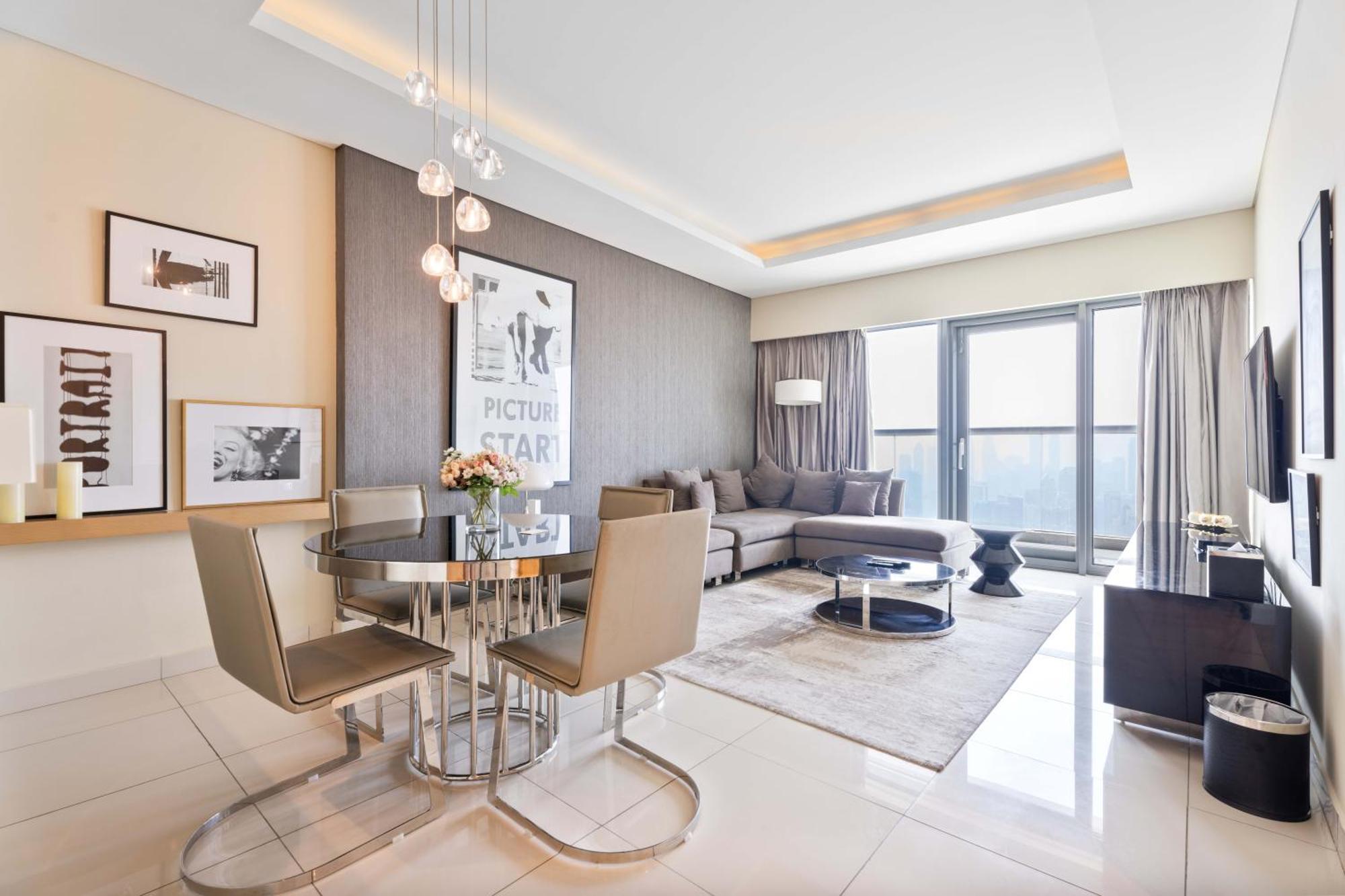 Aliving Supreme 2br Paramount Towers Business Bay With Burj Khalifa View 6202 Apartment *