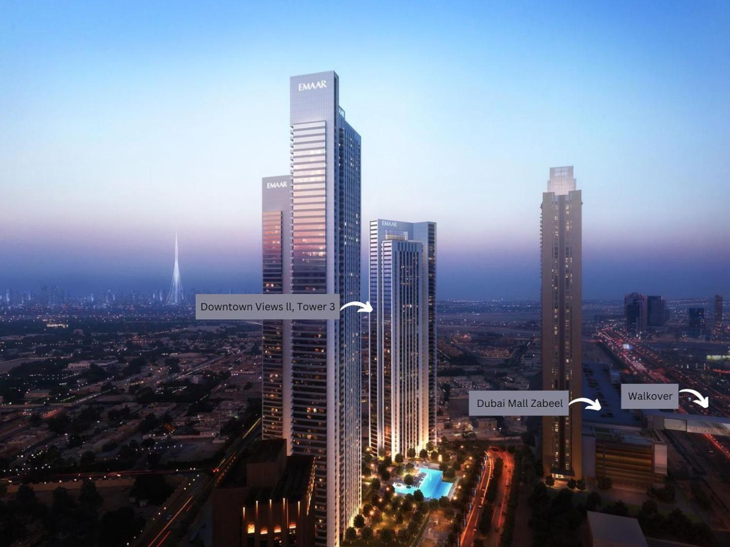 Brand New Modern 2br Retreat, Walk To Mall - Downtown Views Ll * Dubái