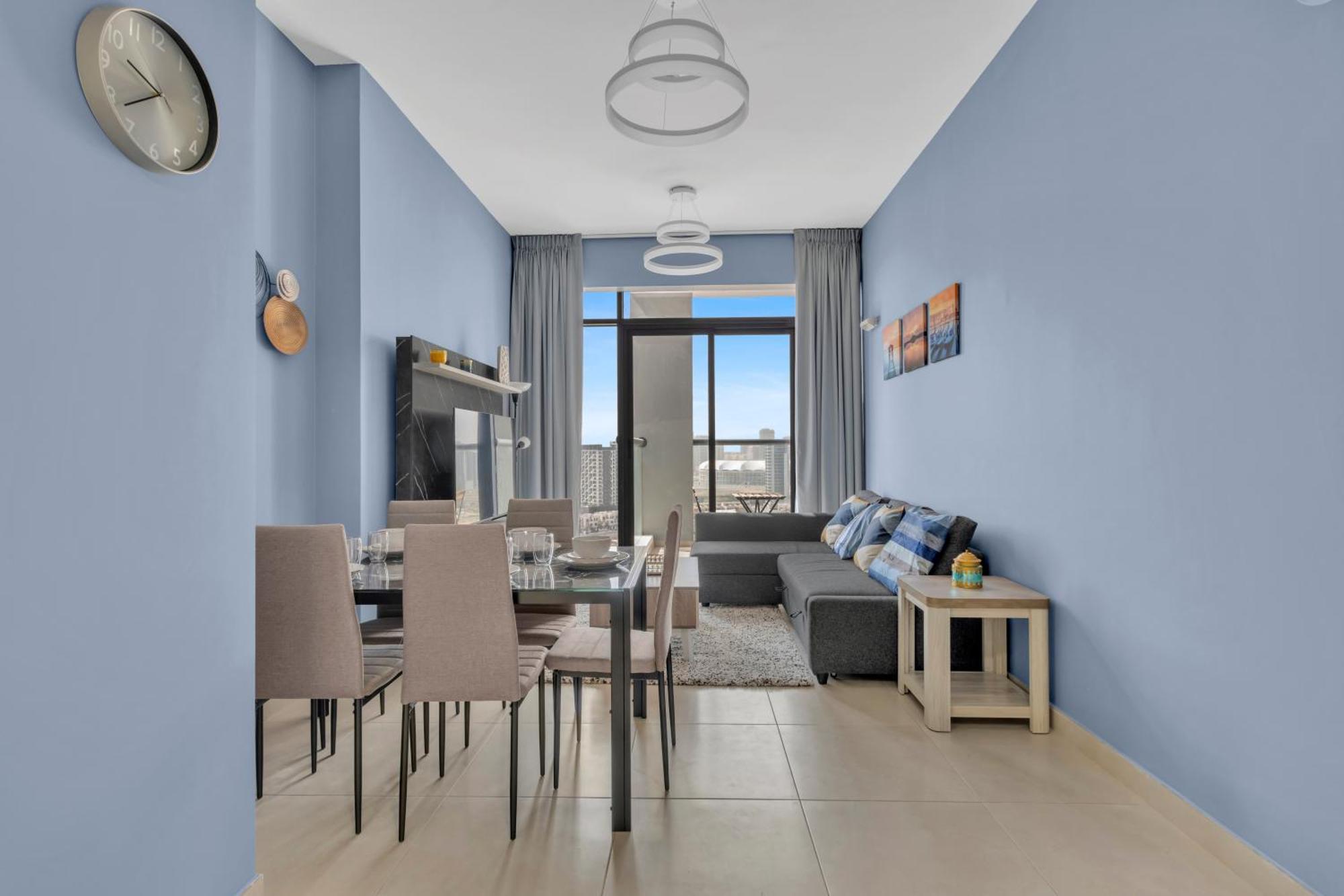 Lejlighed Stylish 2br For 6 With King Beds, Pool, Gym In Jvc *