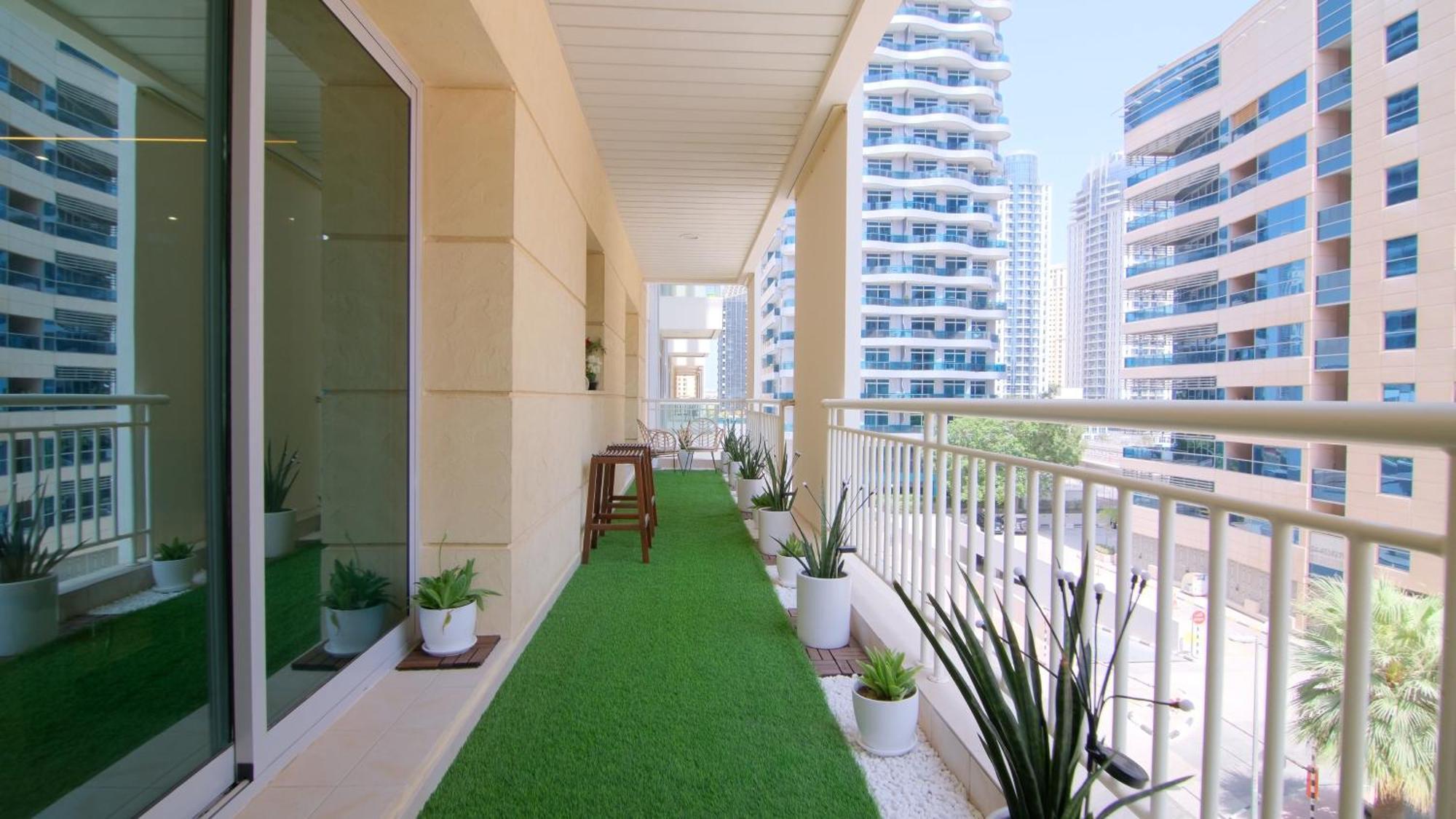 Apartahotel Marina,jbr -luxurious 2 Bedroom King *