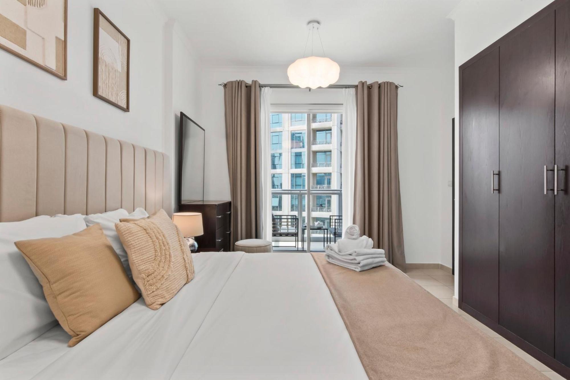 Appartement Stunning 1-bedroom With Full Burj Khalifa View - 5-min Walk To Mall