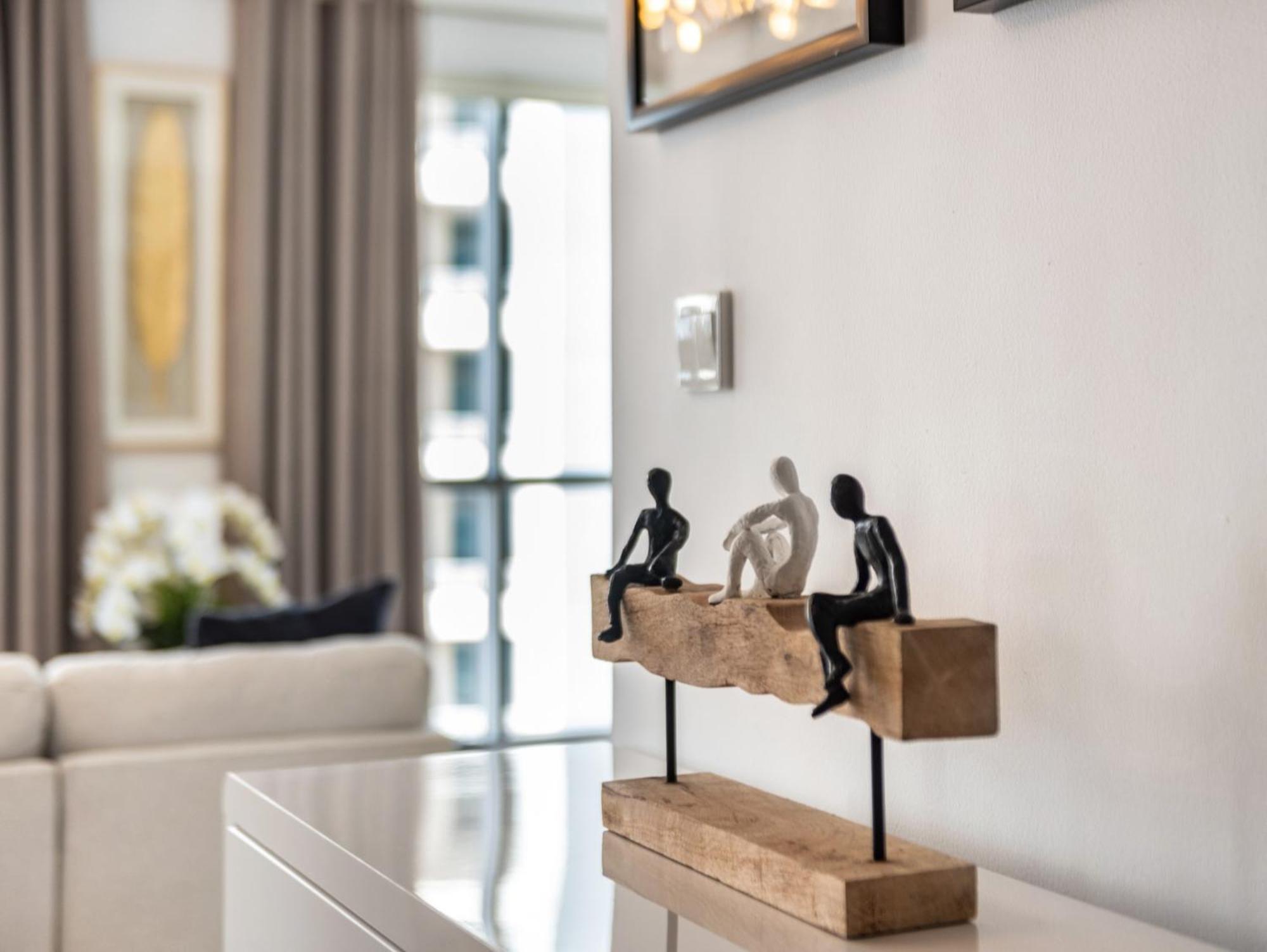 Stunning 1-bedroom With Full Burj Khalifa View - 5-min Walk To Mall Appartement