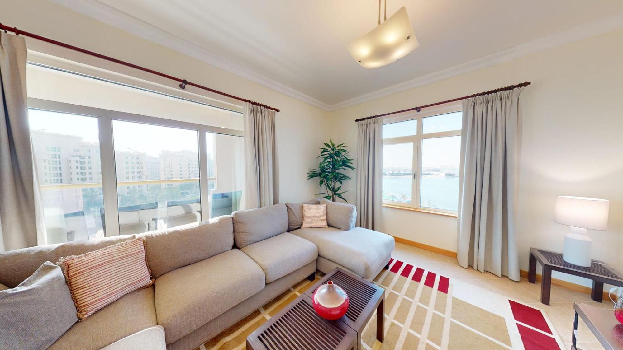 Al Dabas Views, 3bd Sleeps 6, Beachfront & Pool Access Appartement *