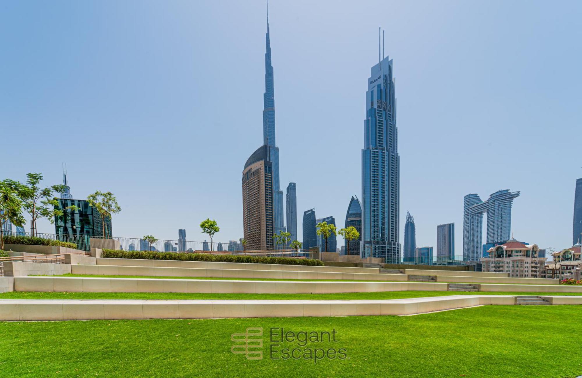 Apartemen Elegant Escapes - 3b Burj View, Direct Mall Access Dubai