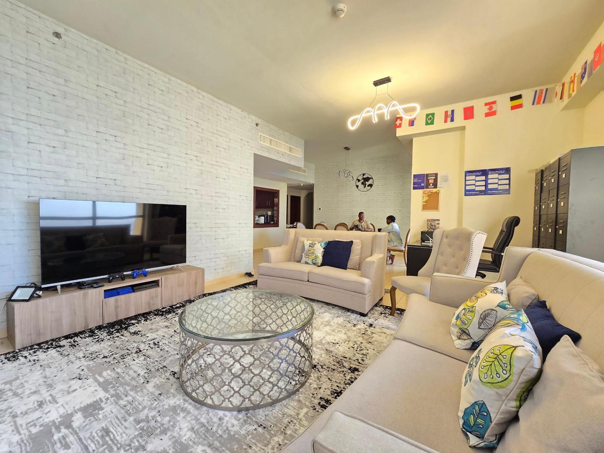 1 World, Premium Hostel, Jbr, Near Metro And Beach Appartement *