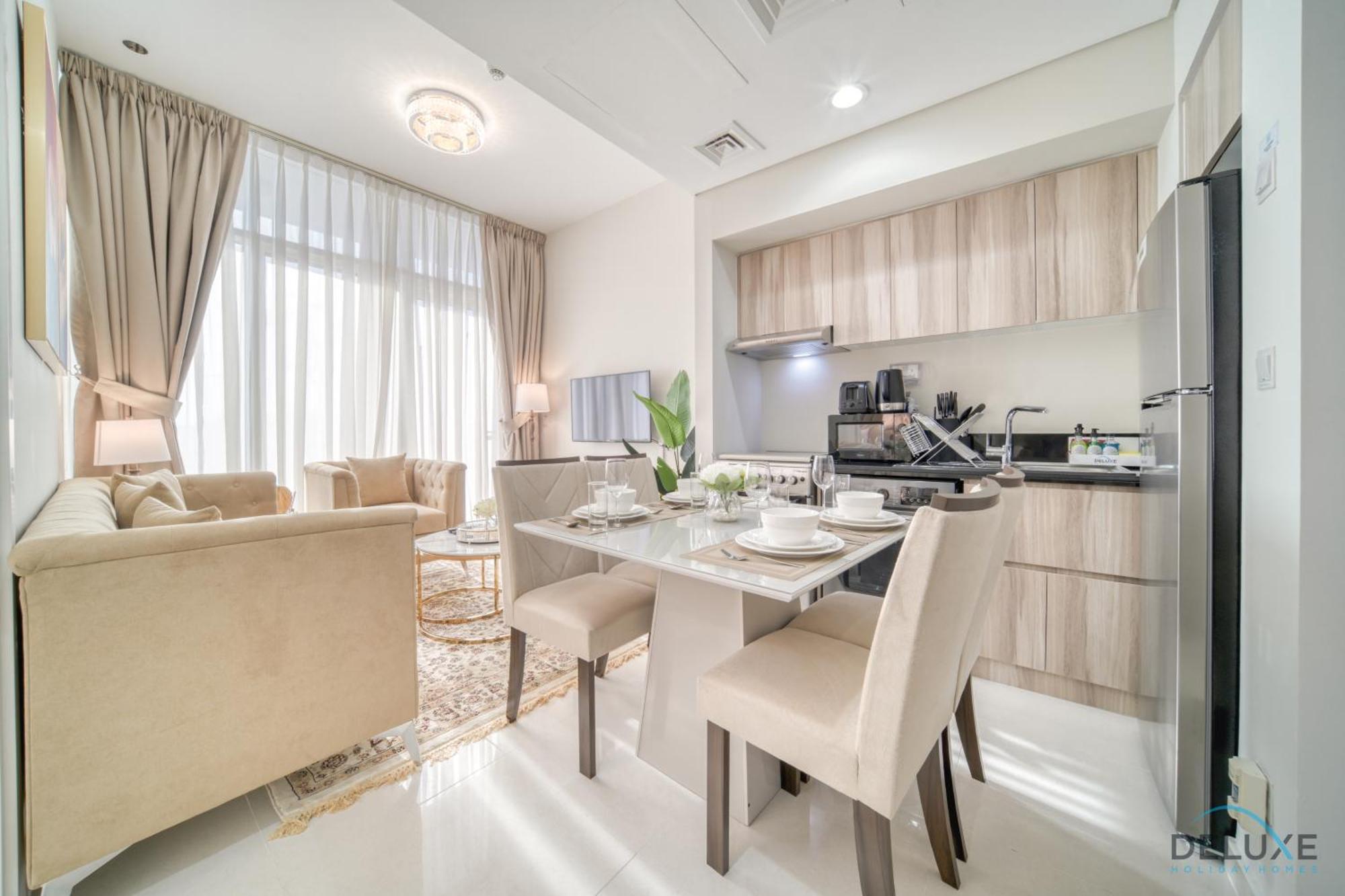 Peaceful 1br At Golf A Damac Hills By Deluxe Homes Appartement