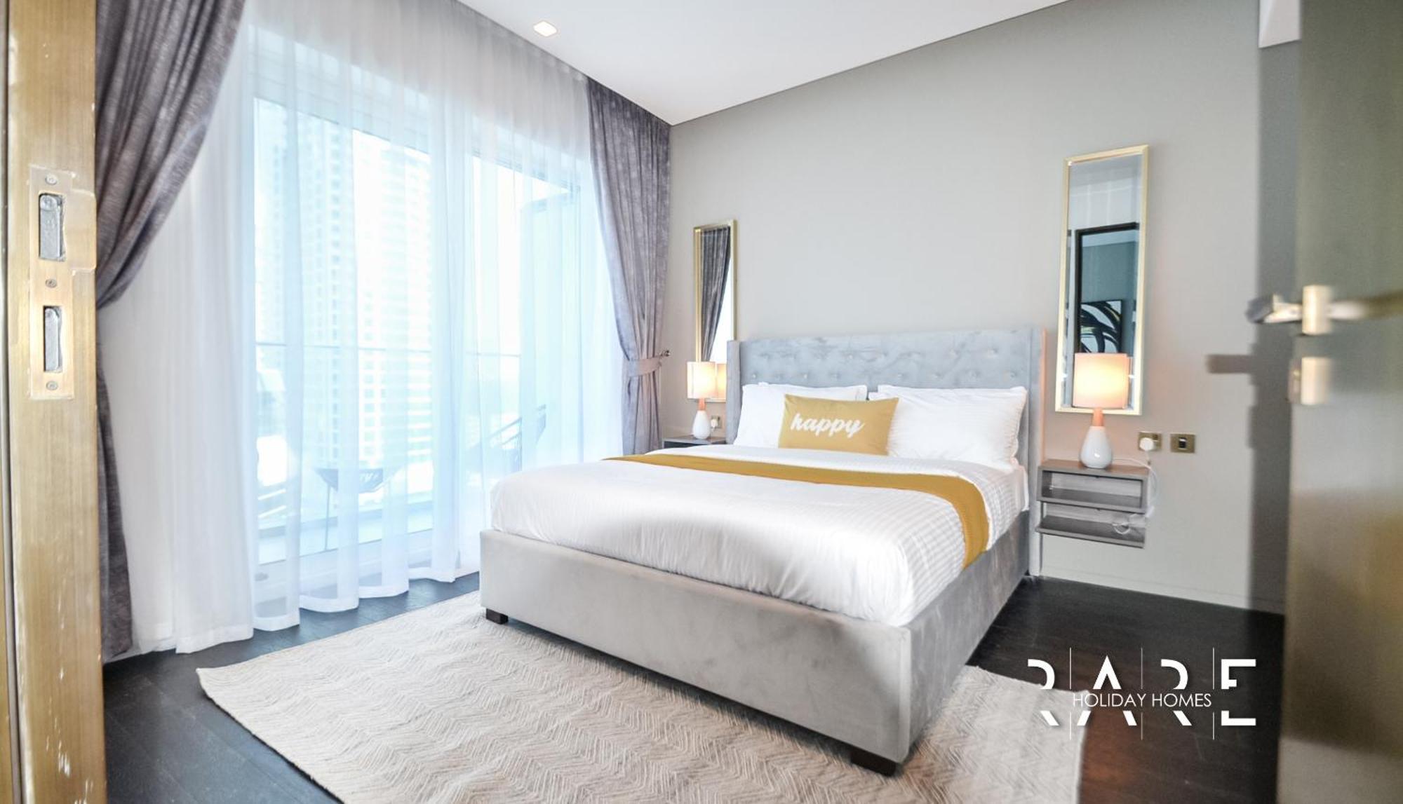 Rare Offers With Palm View - Beachfront - Fendi Interior - Damac Heights - R6303 - Marina Lägenhet