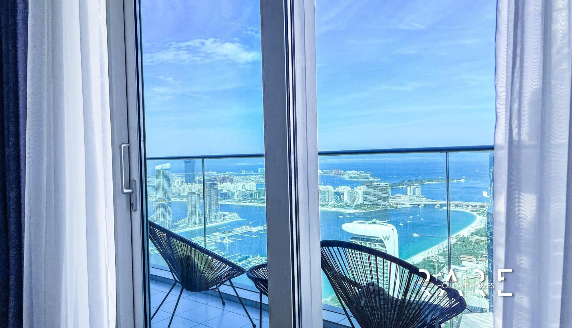 Rare Offers With Palm View - Beachfront - Fendi Interior - Damac Heights - R6303 - Marina * Dubai