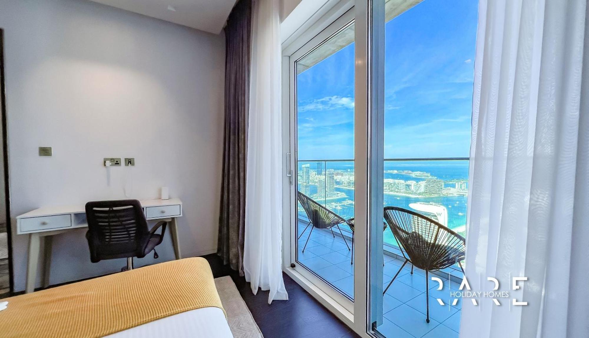Rare Offers With Palm View - Beachfront - Fendi Interior - Damac Heights - R6303 - Marina Dubai