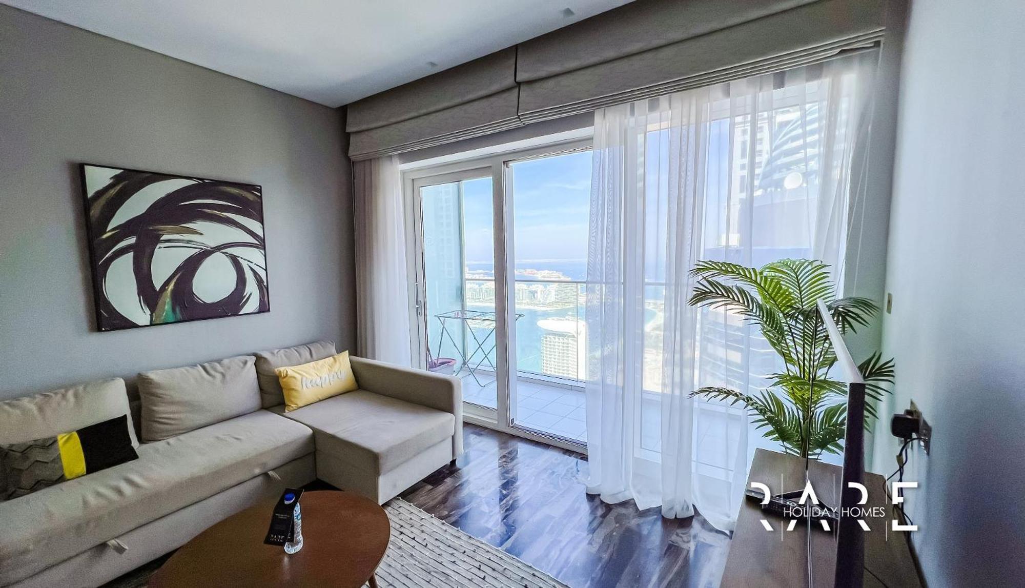 Rare Offers With Palm View - Beachfront - Fendi Interior - Damac Heights - R6303 - Marina Lägenhet *