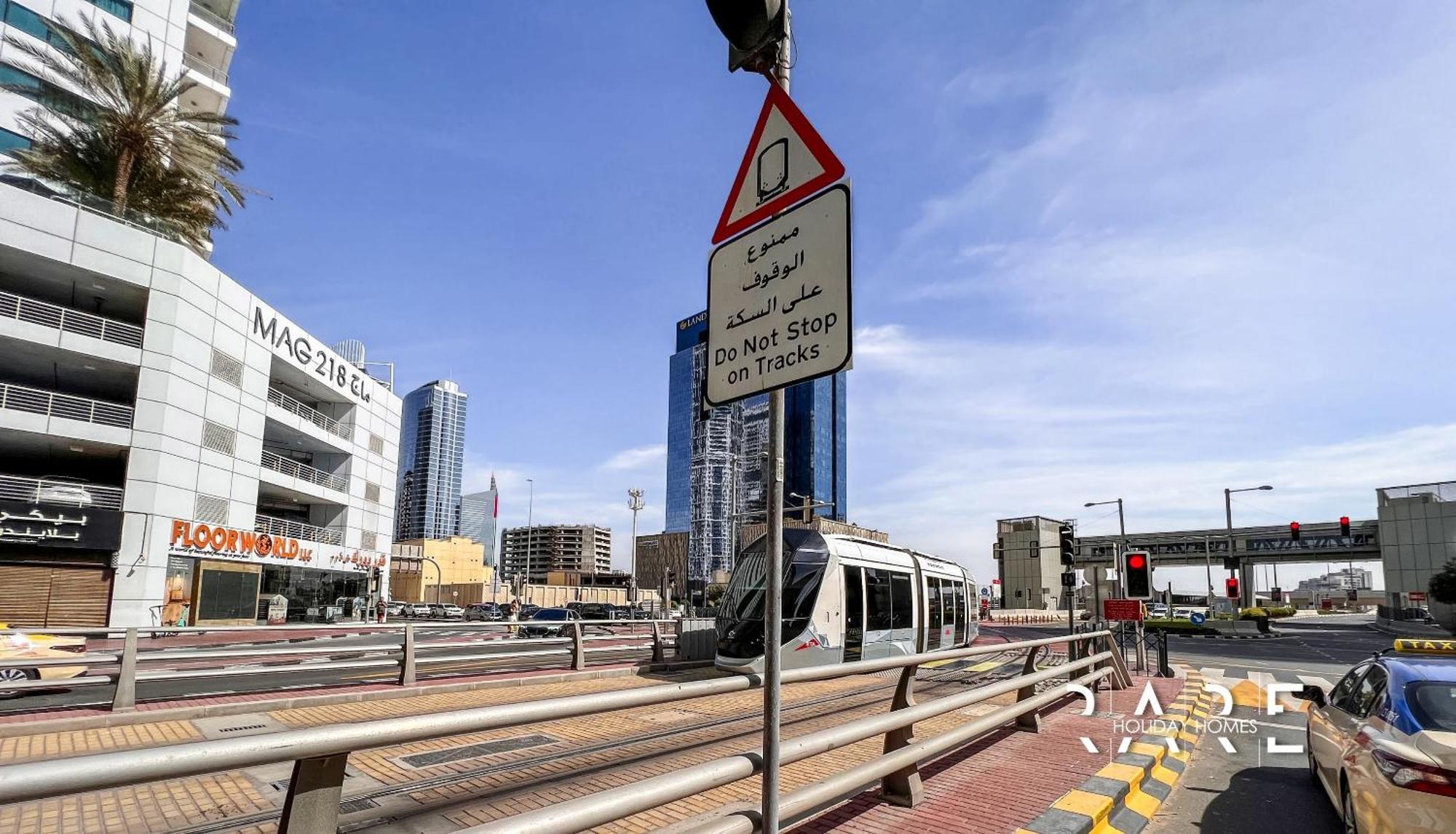 Rare Offers With Palm View - Beachfront - Fendi Interior - Damac Heights - R6303 - Marina * Dubai