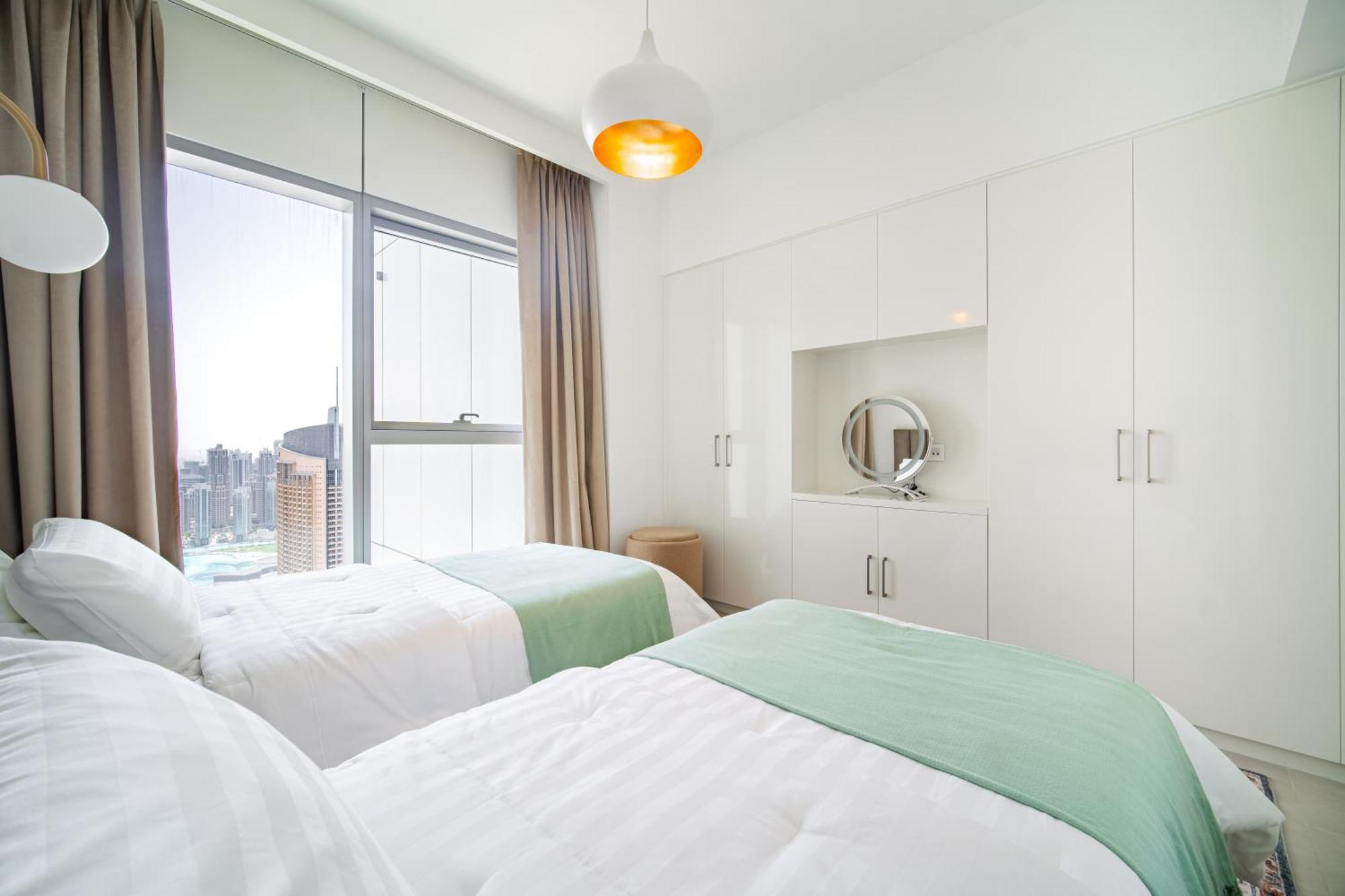 Apartemen Elegant Escapes - 3b Burj View, Direct Mall Access *
