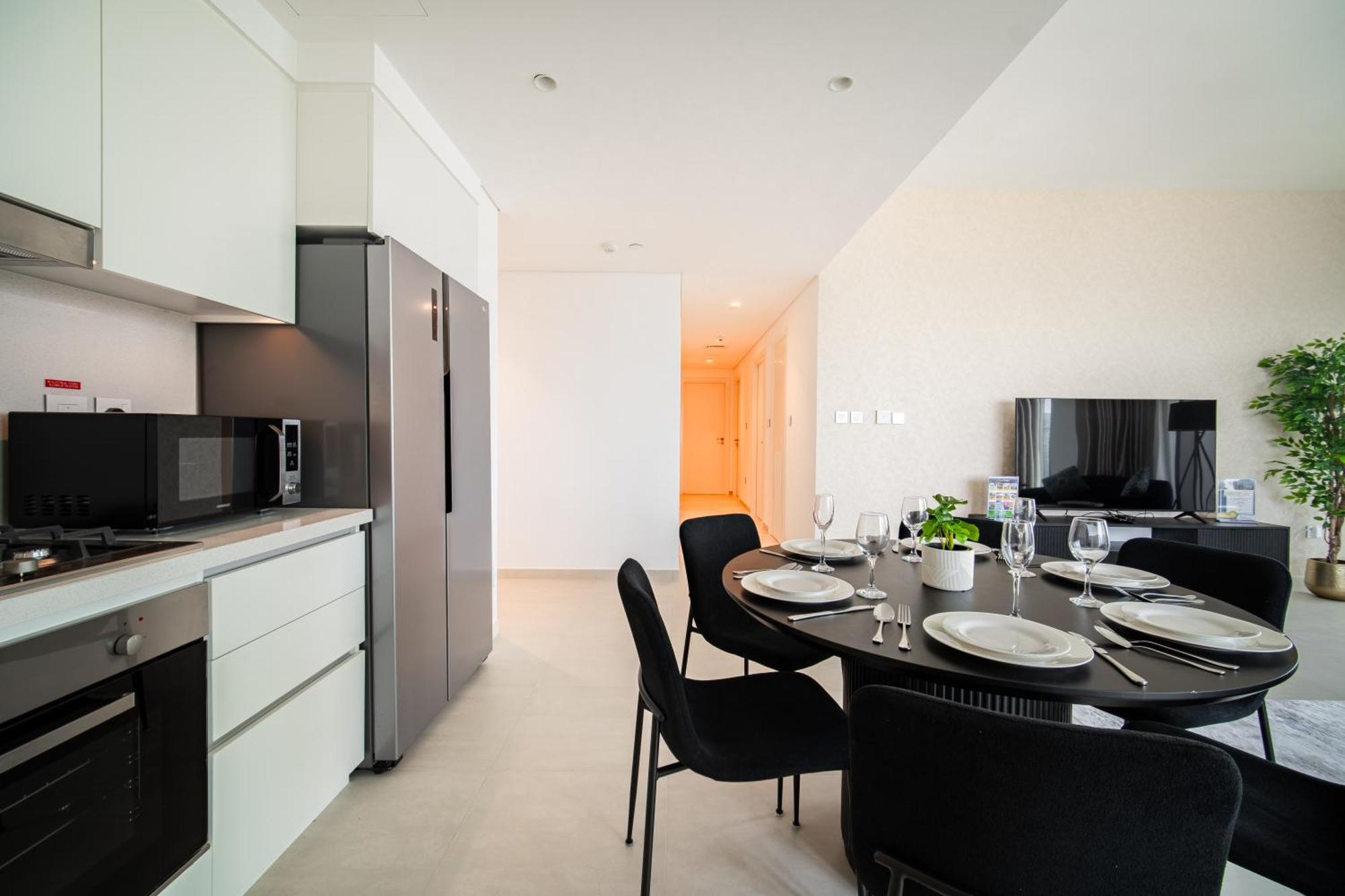 Apartemen Elegant Escapes - 3b Burj View, Direct Mall Access Dubai