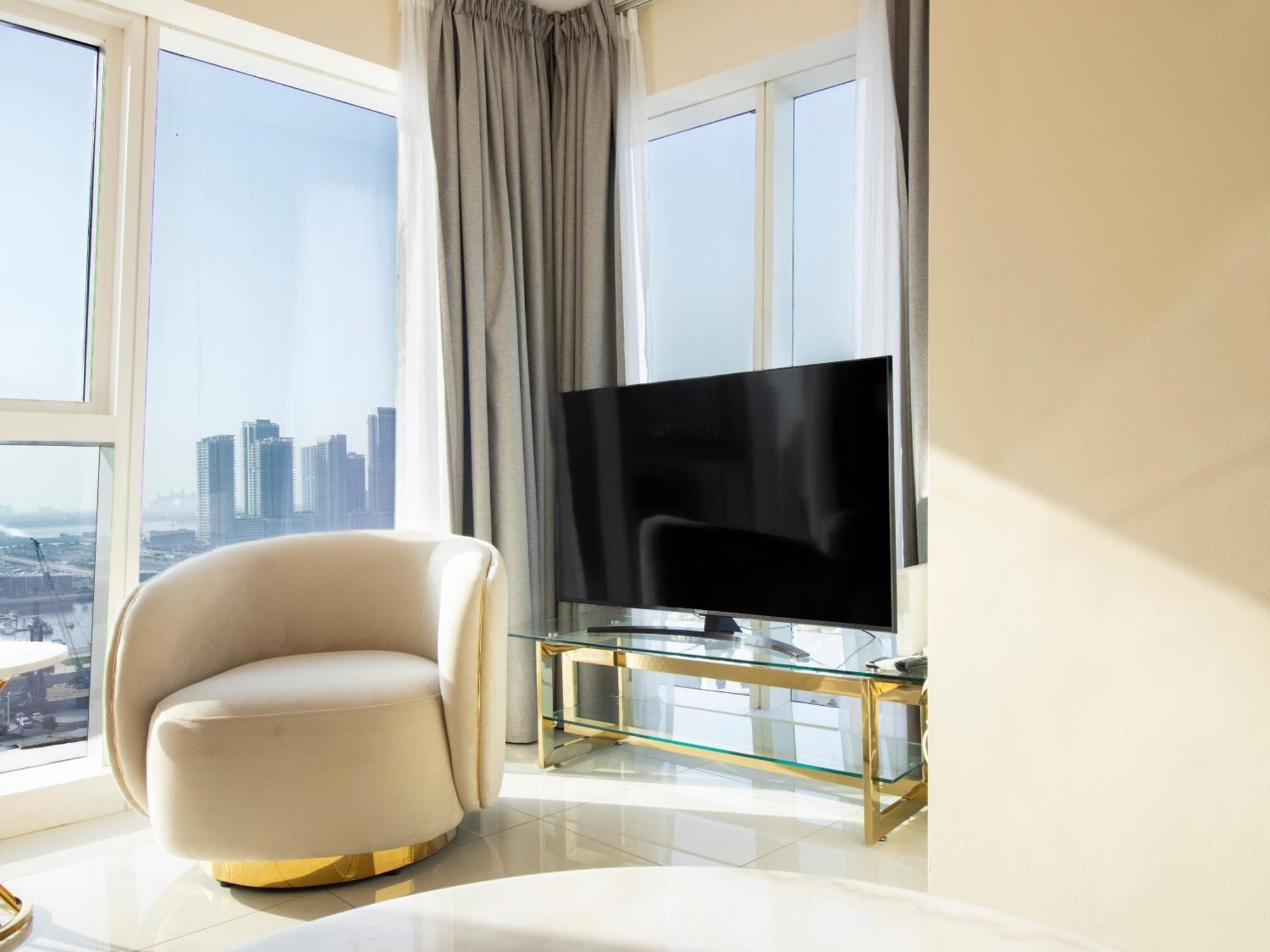 Lägenhet Urban Retreat: Sea View In Marina Dubai