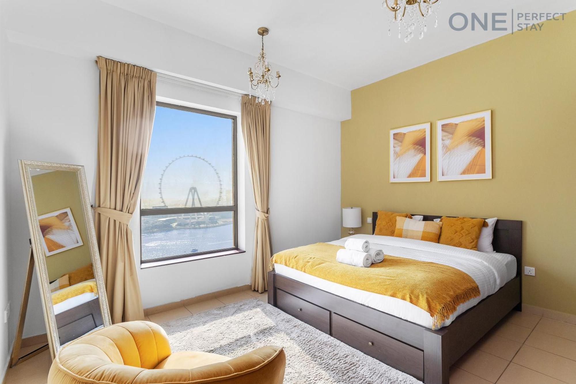 Appartement Vibrant 2-bedroom In Rimal Jbr Dubaï