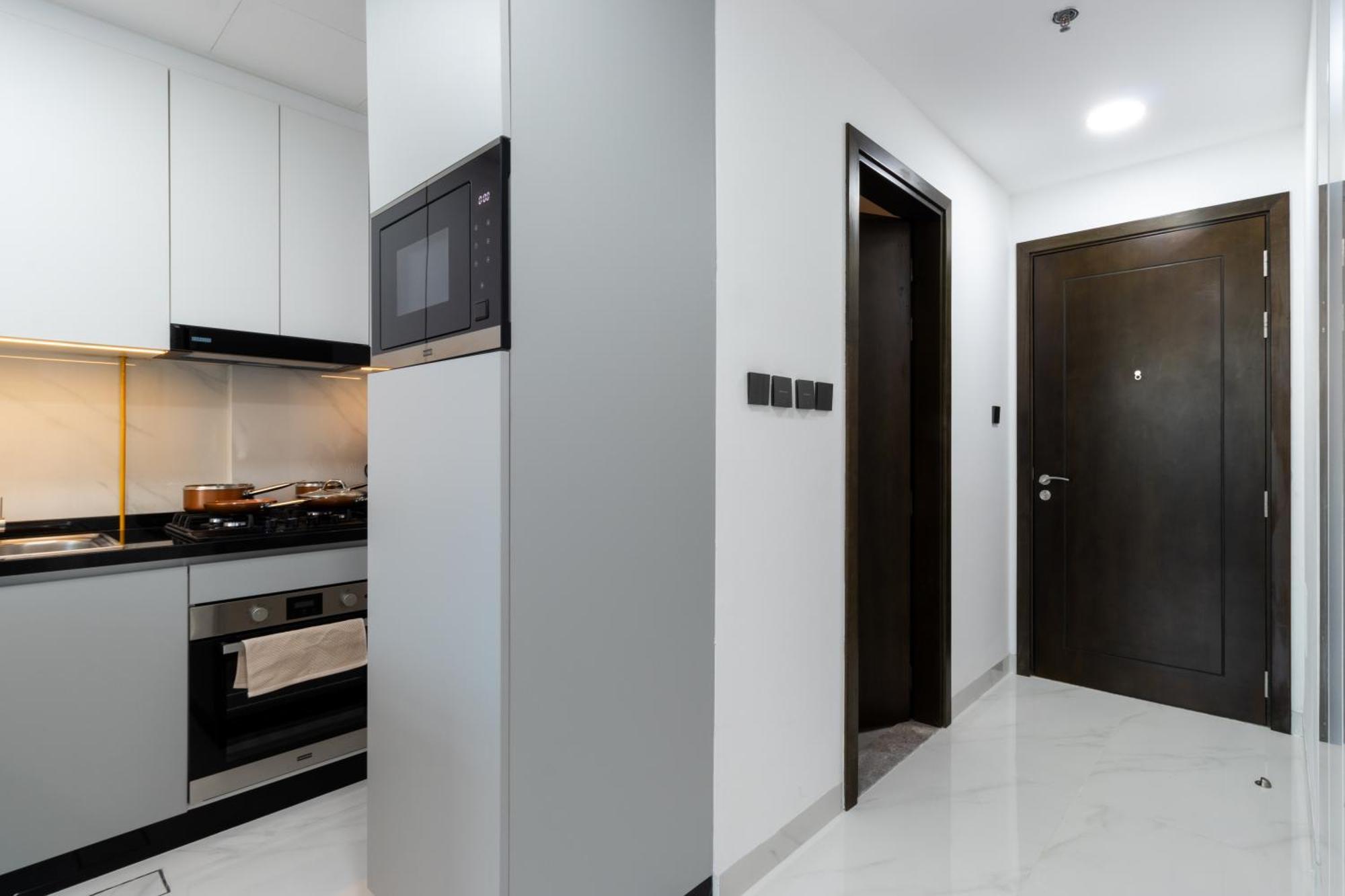 Appartement Queen Bed, Full Kitchen, New Unit Dubaï
