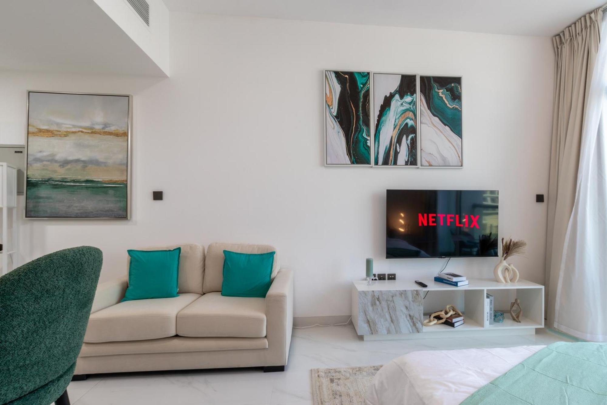 Queen Bed, Full Kitchen, New Unit Appartement Dubaï