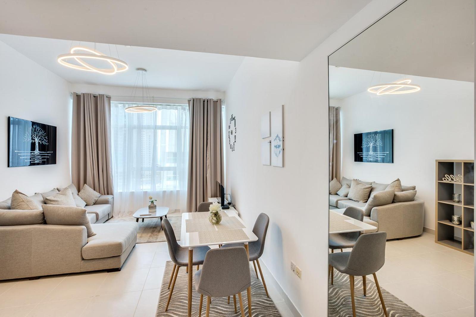 Stylish 2bd With Great View In Marina View Tower Lägenhet *