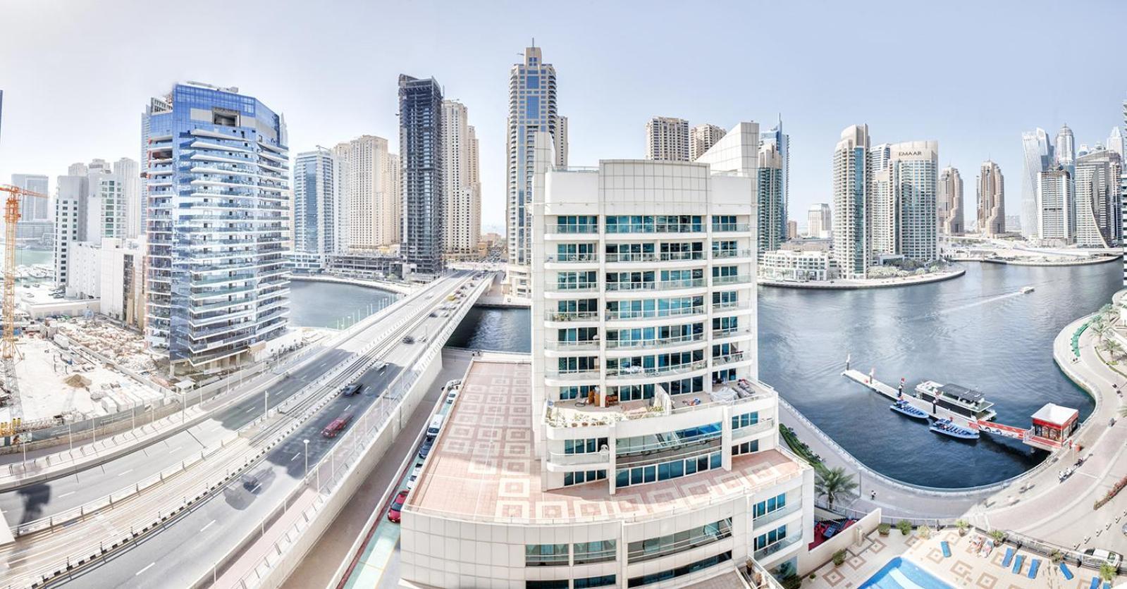 Lägenhet Stylish 2bd With Great View In Marina View Tower *