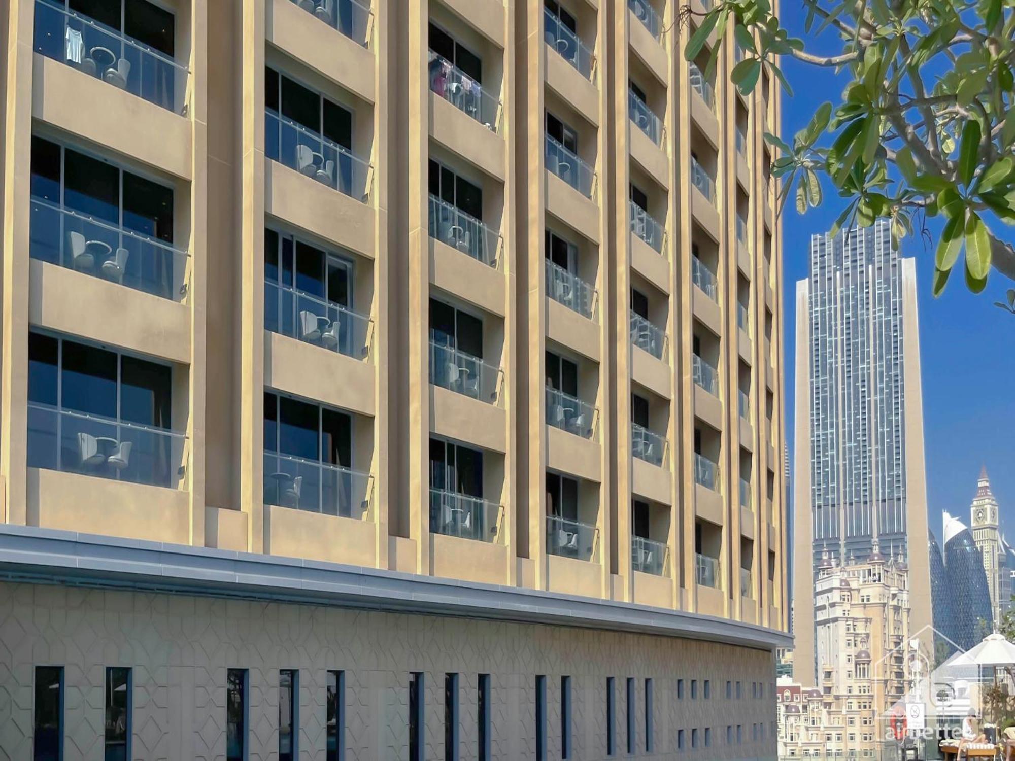 Address Mall Balcony Burj View