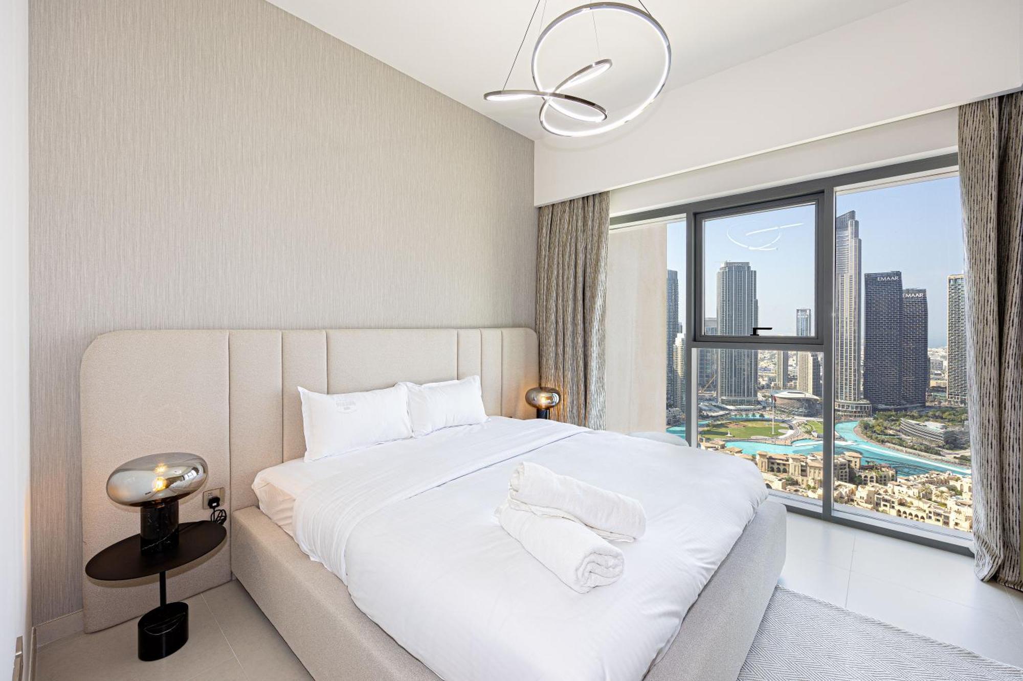 Apartamento 3br Burj & Fountain View, High Floor Burj Royale Downtown Dubái