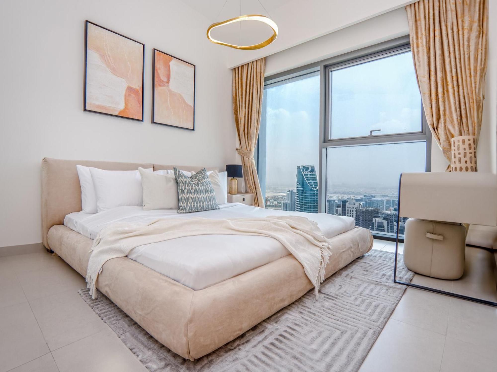 Easygo - 3br & Maid With Full Burj Khalifa And Fountain View Burj Royale Dw Appartement Dubai
