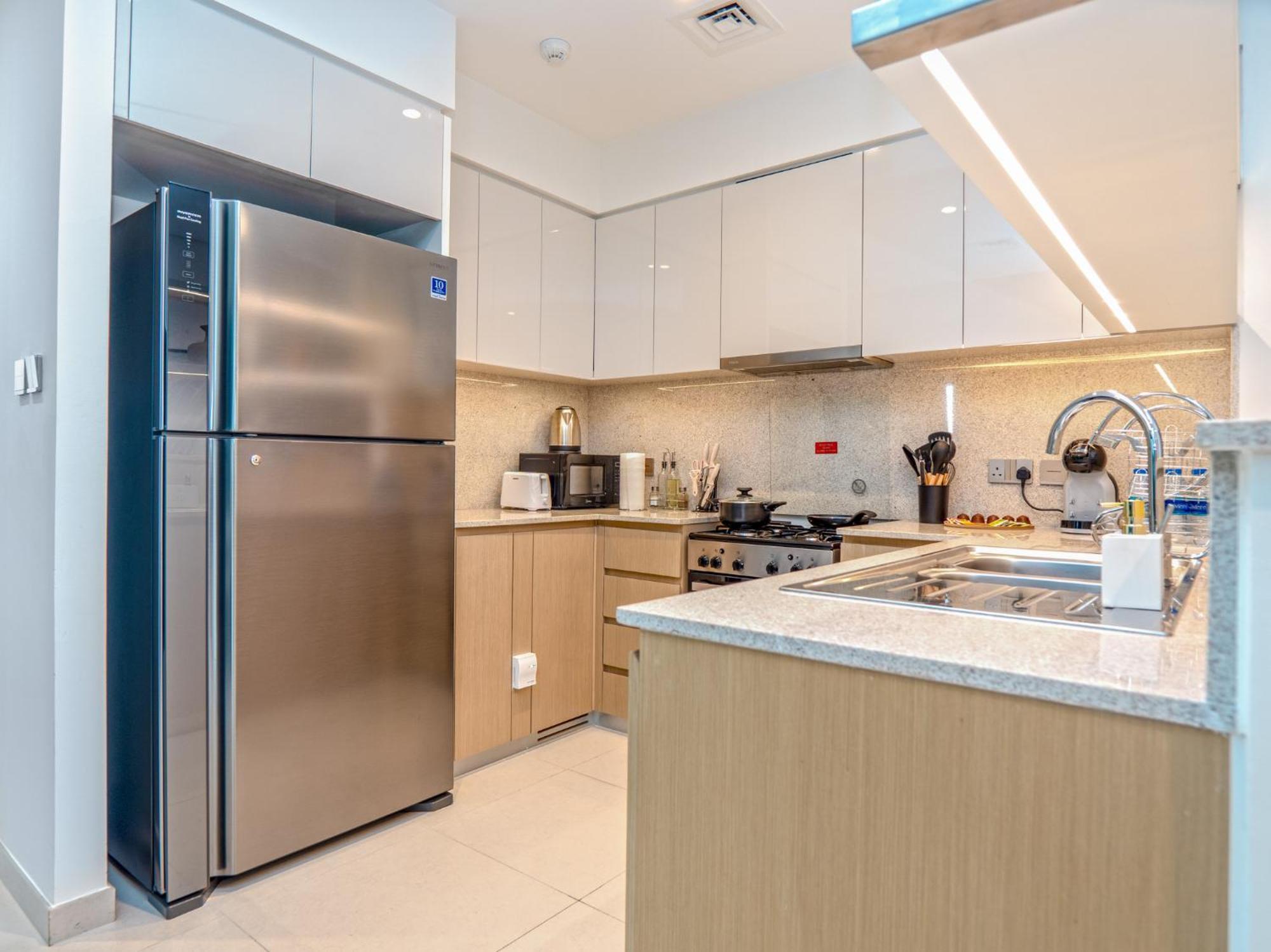 Easygo - 3br & Maid With Full Burj Khalifa And Fountain View Burj Royale Dw * Dubai