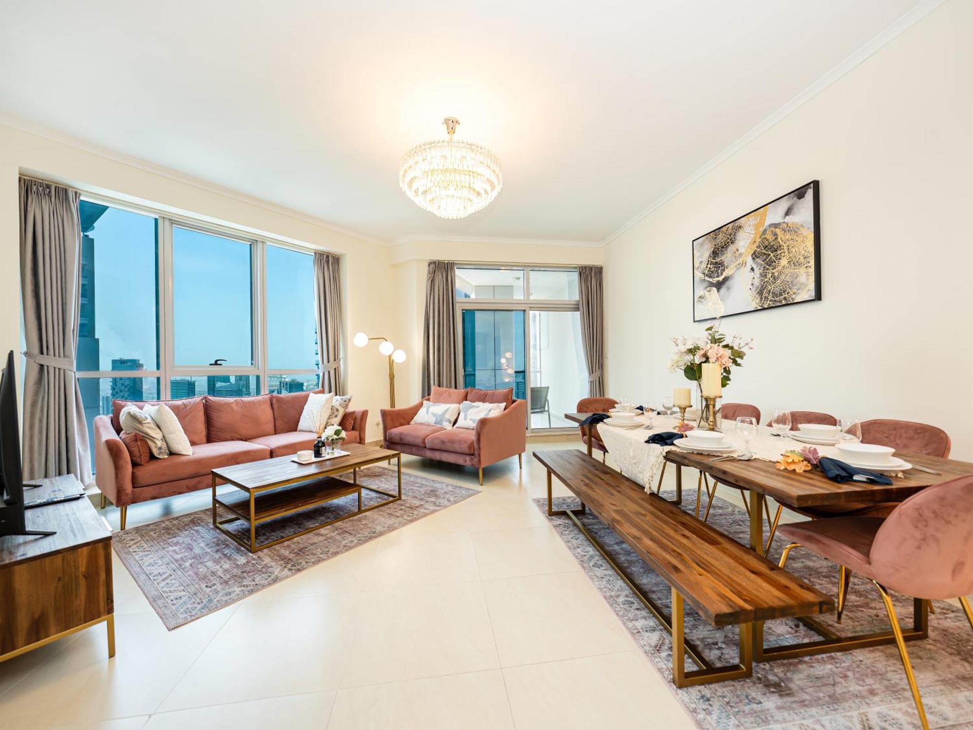 Marina Views - 2br Luxury Apartment, High Floor, Torch Marina Apartamento