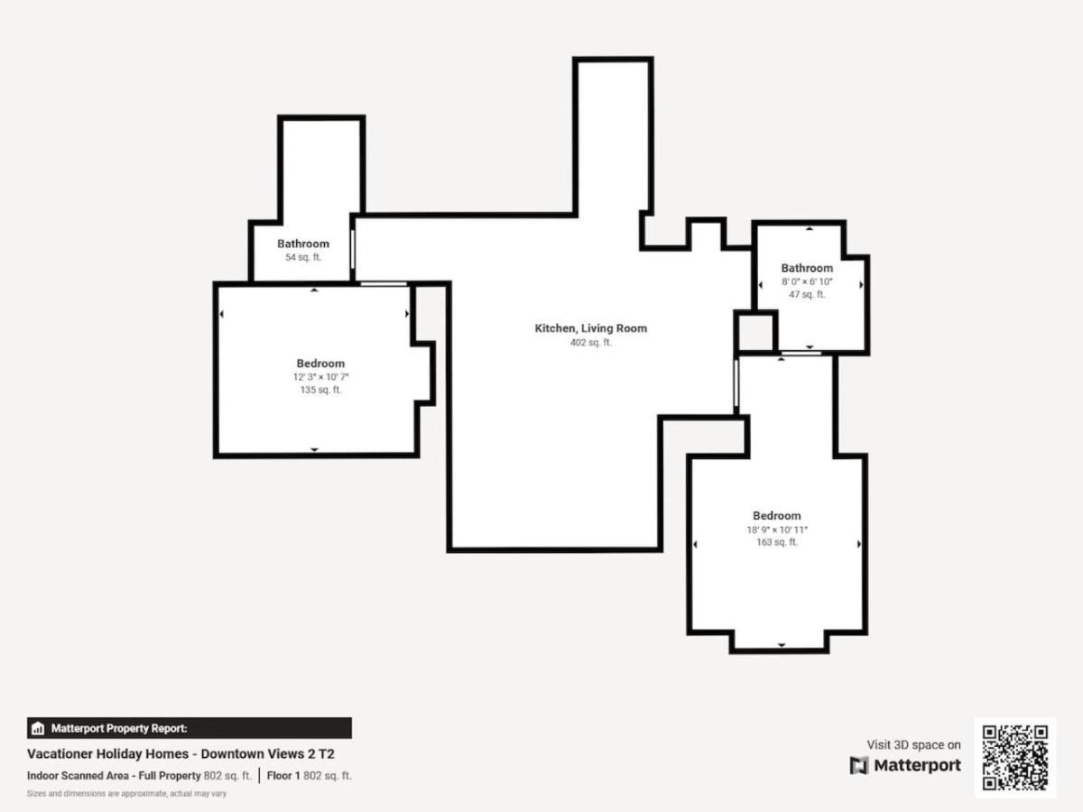 Appartement Downtown Views 2 - Sleek Two Bedroom