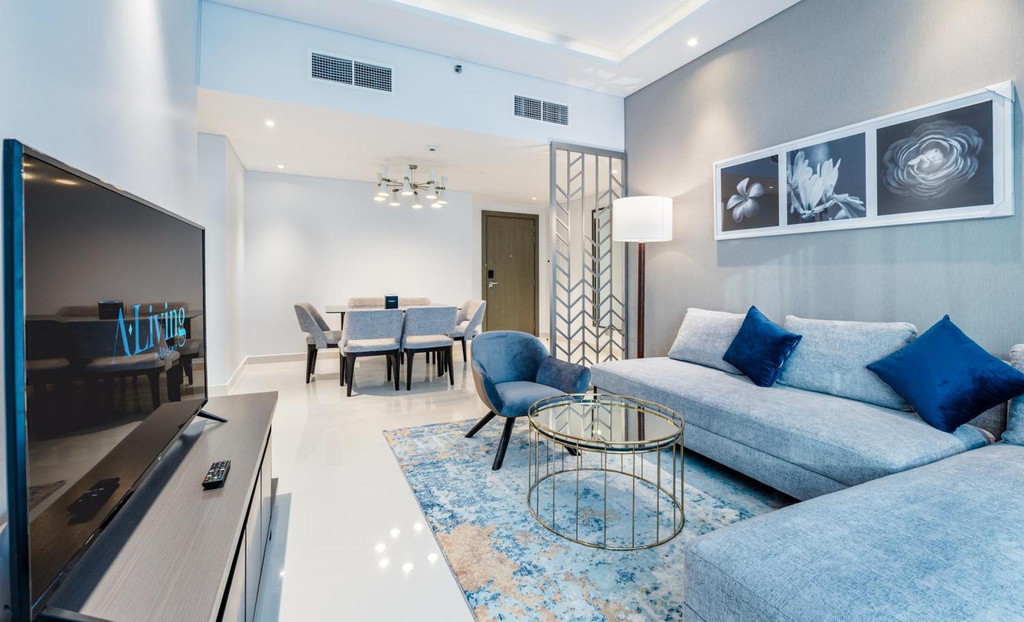 Aliving-luxury 2br Damac Maison Prive A, Business Bay- 1110 Appartement *