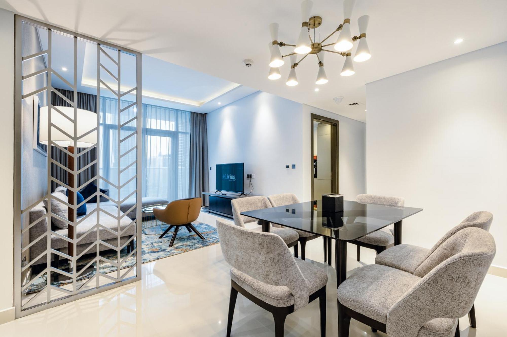 Aliving-luxury 2br Damac Maison Prive A, Business Bay- 1110 *