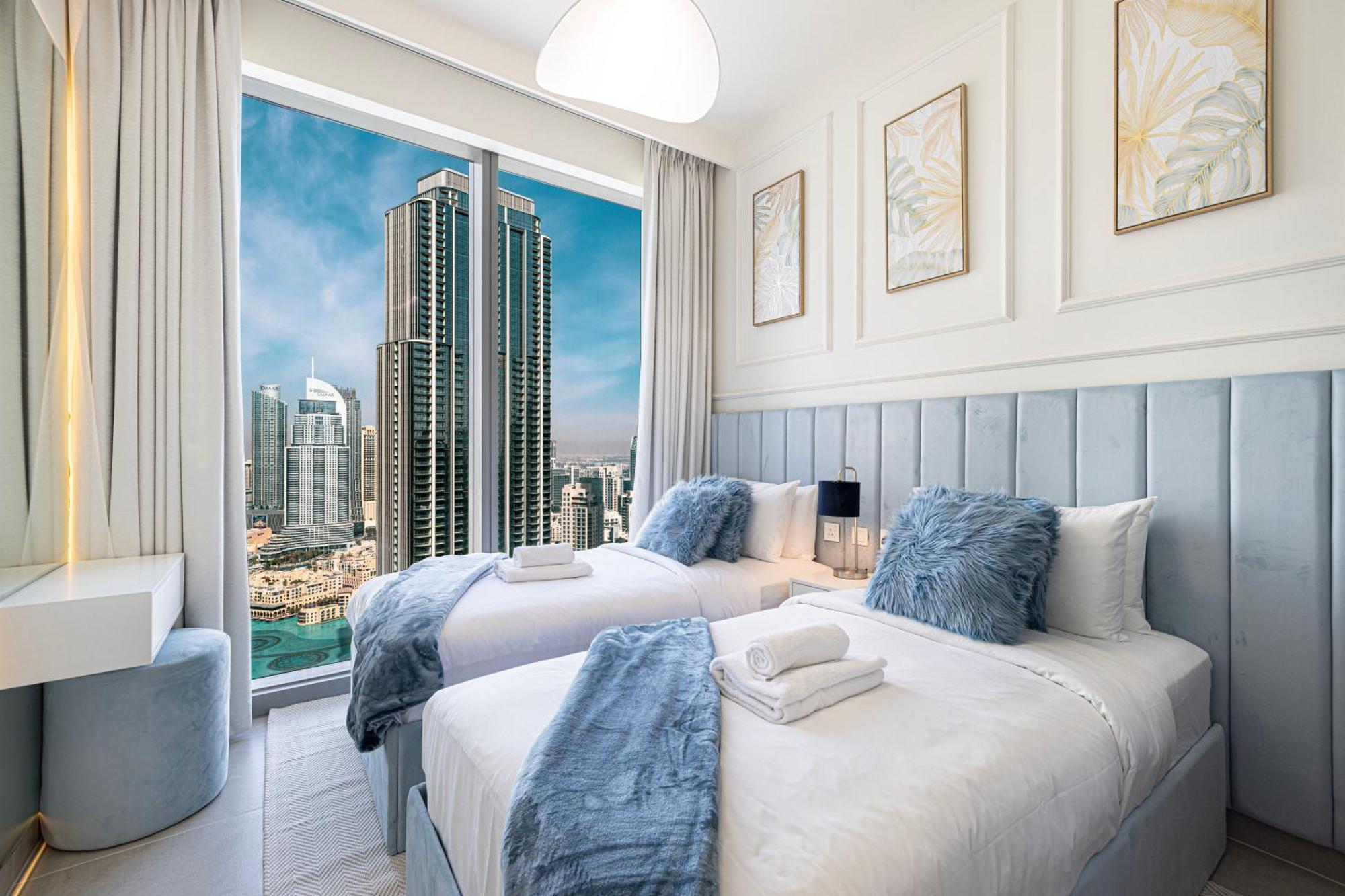 Luxury 4br Burj Khalifa & Fountain Views * Dubái