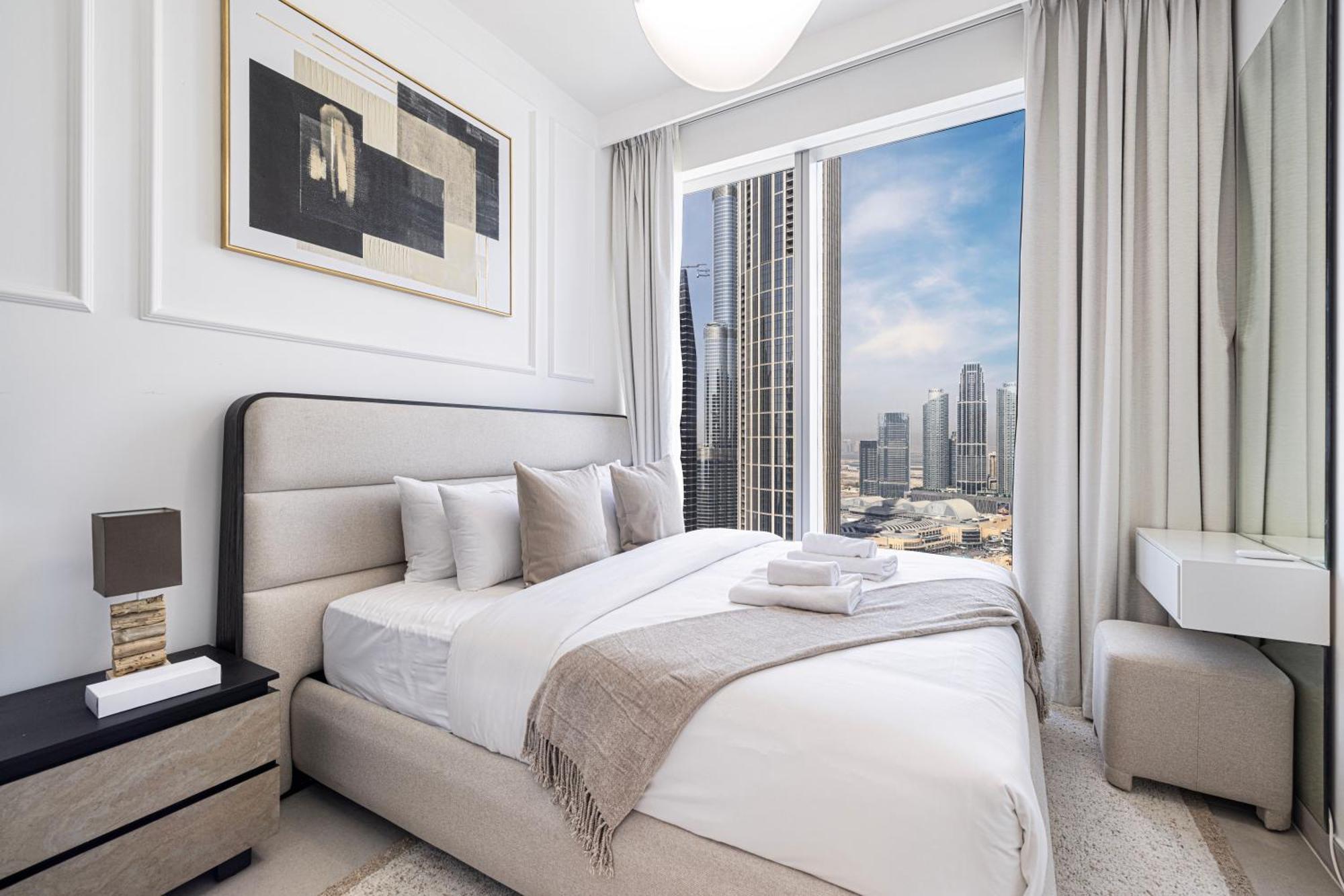 Luxury 4br Burj Khalifa & Fountain Views Apartamento *